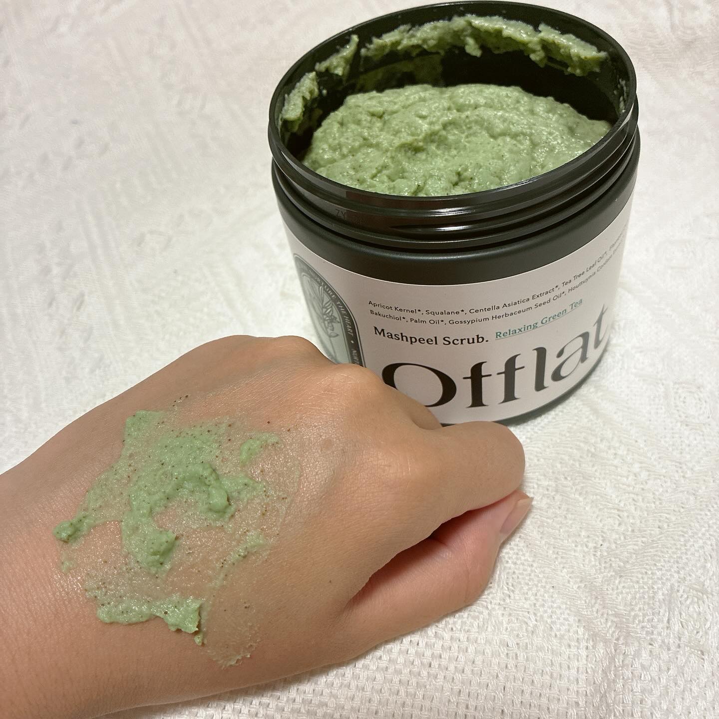 オフラットマシュピールスクラブ/Offlat/ピーリングを使ったクチコミ（2枚目）