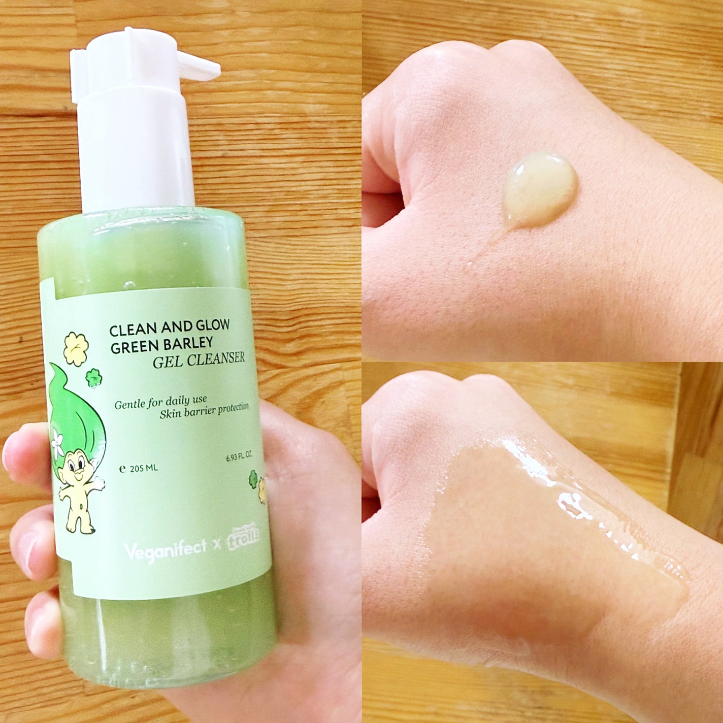 青麦クレンジングジェル /Veganifect/クレンジングジェルを使ったクチコミ(1枚目)