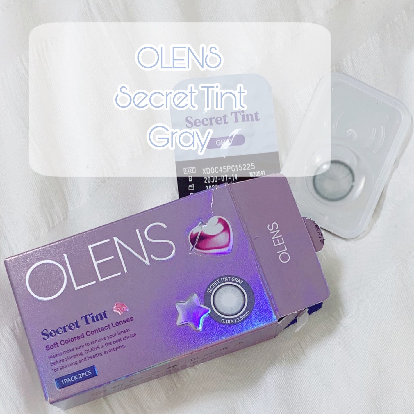 secret tint/OLENS/1ヶ月(1MONTH)カラコンを使ったクチコミ(4枚目)