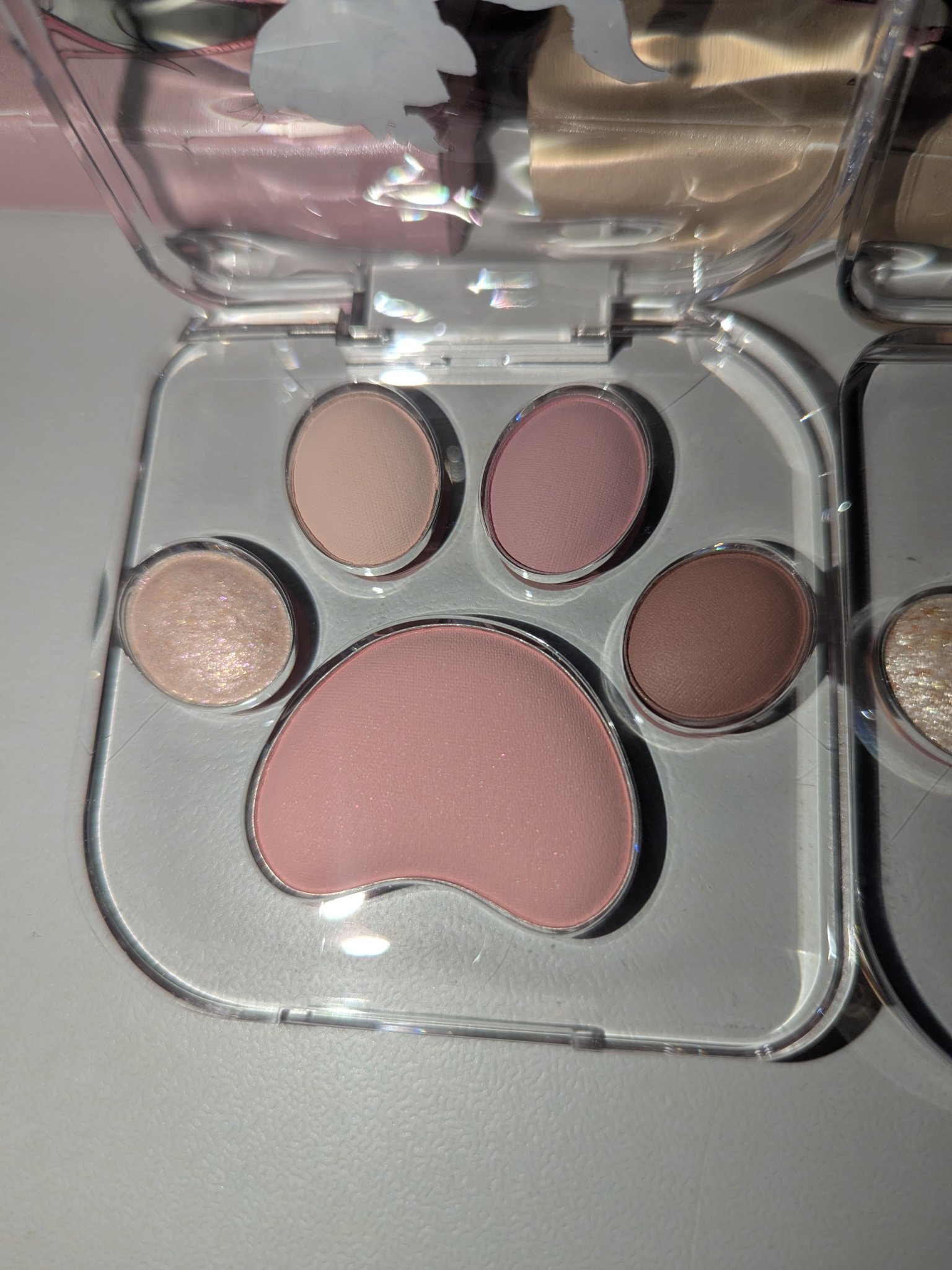 ミャオパウズアイシャドウパレット/MilleFée/アイシャドウパレットを使ったクチコミ（3枚目）