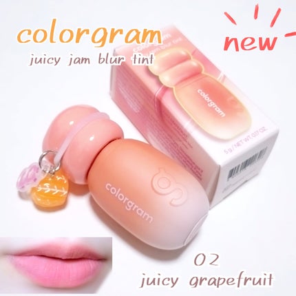 ジューシージャムブラーティント/Colorgram/口紅を使ったクチコミ(1枚目)