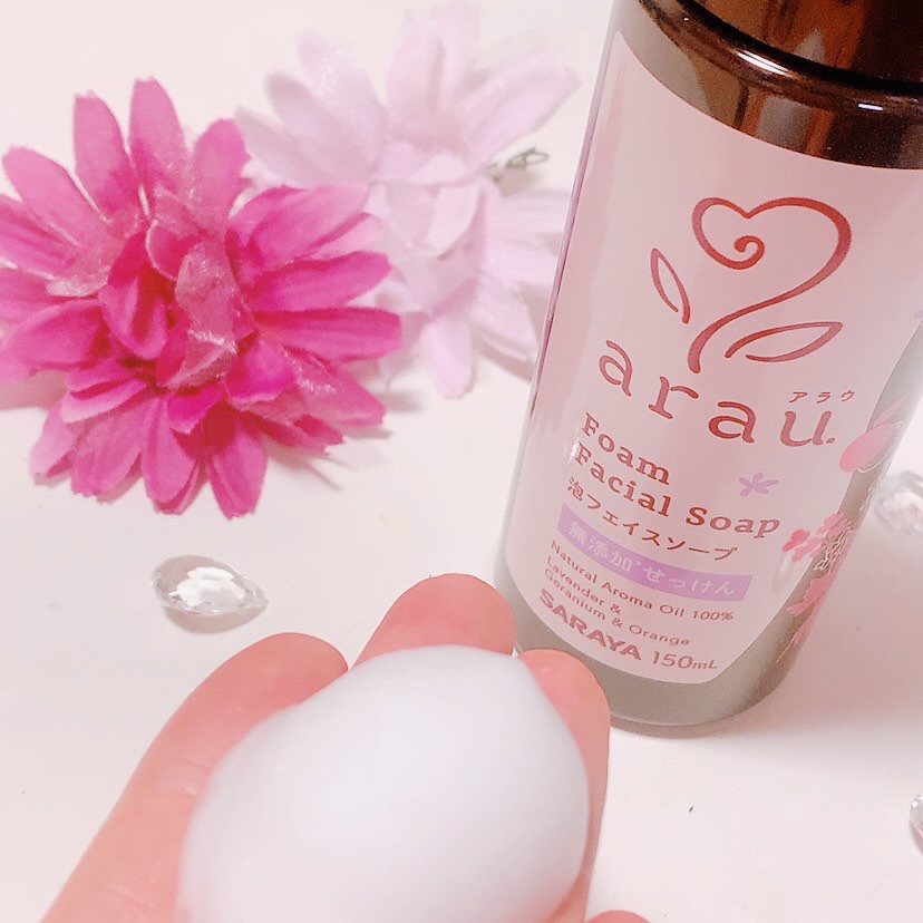 arau.（アラウ.） 泡フェイスソープ/arau.(アラウ)/泡洗顔を使ったクチコミ（3枚目）