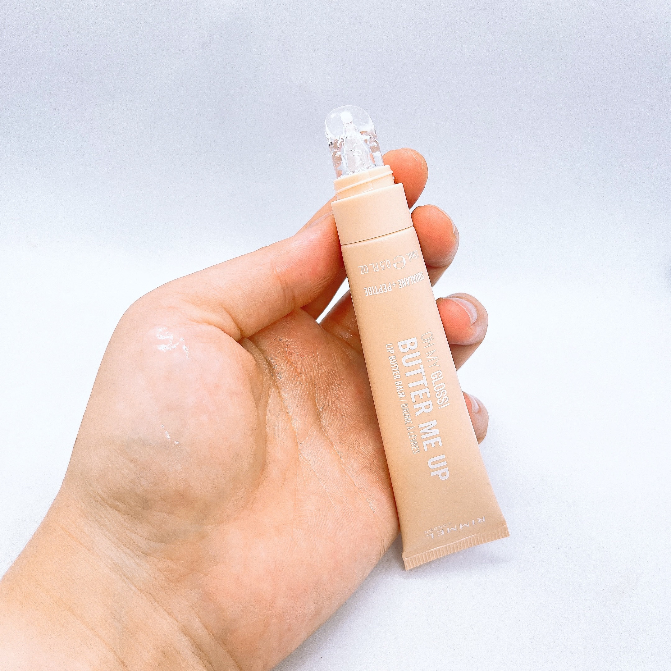 オーマイグロスリップバターバーム/リンメル ロンドン/リップグロスを使ったクチコミ（3枚目）