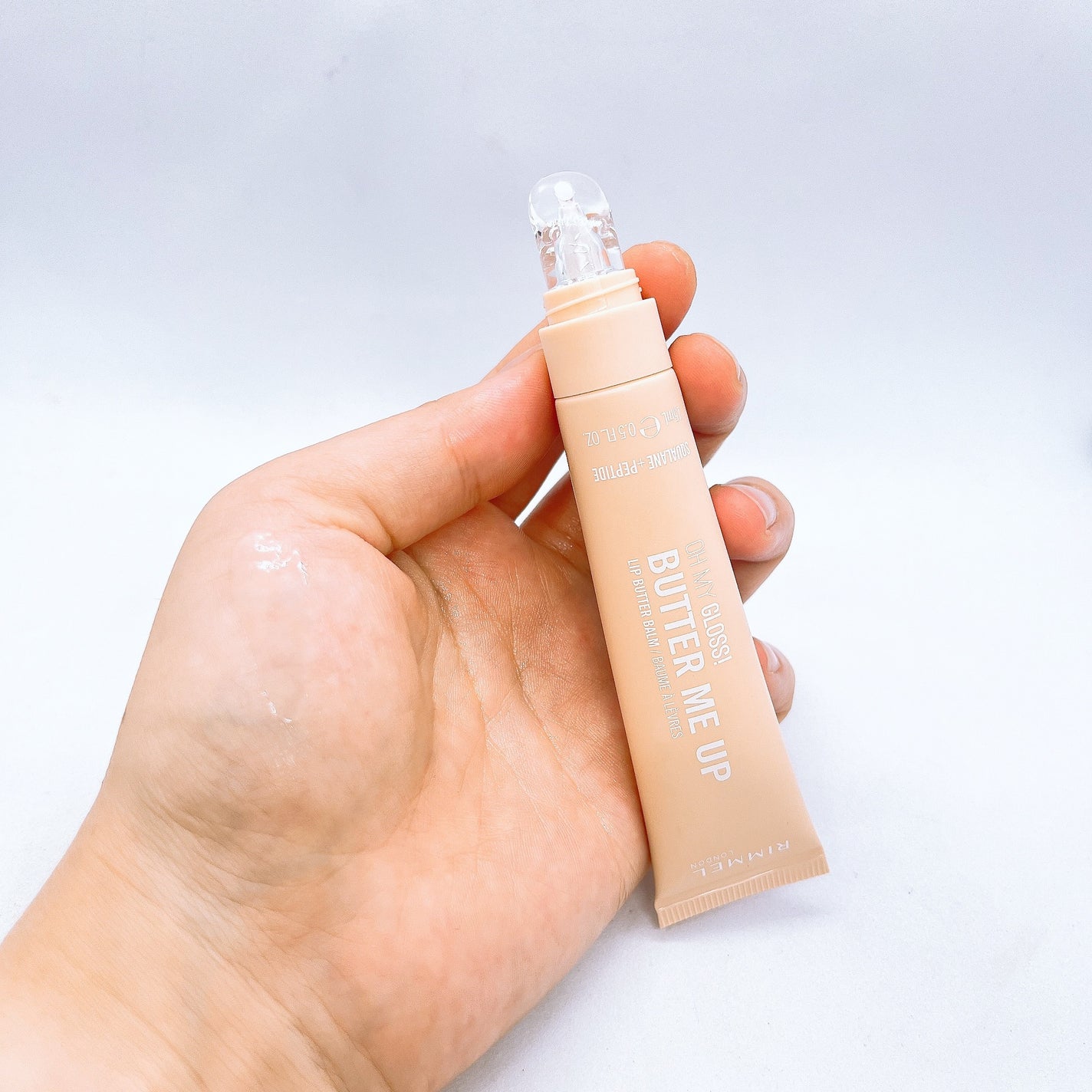 オーマイグロスリップバターバーム/リンメル ロンドン/リップグロスを使ったクチコミ(3枚目)