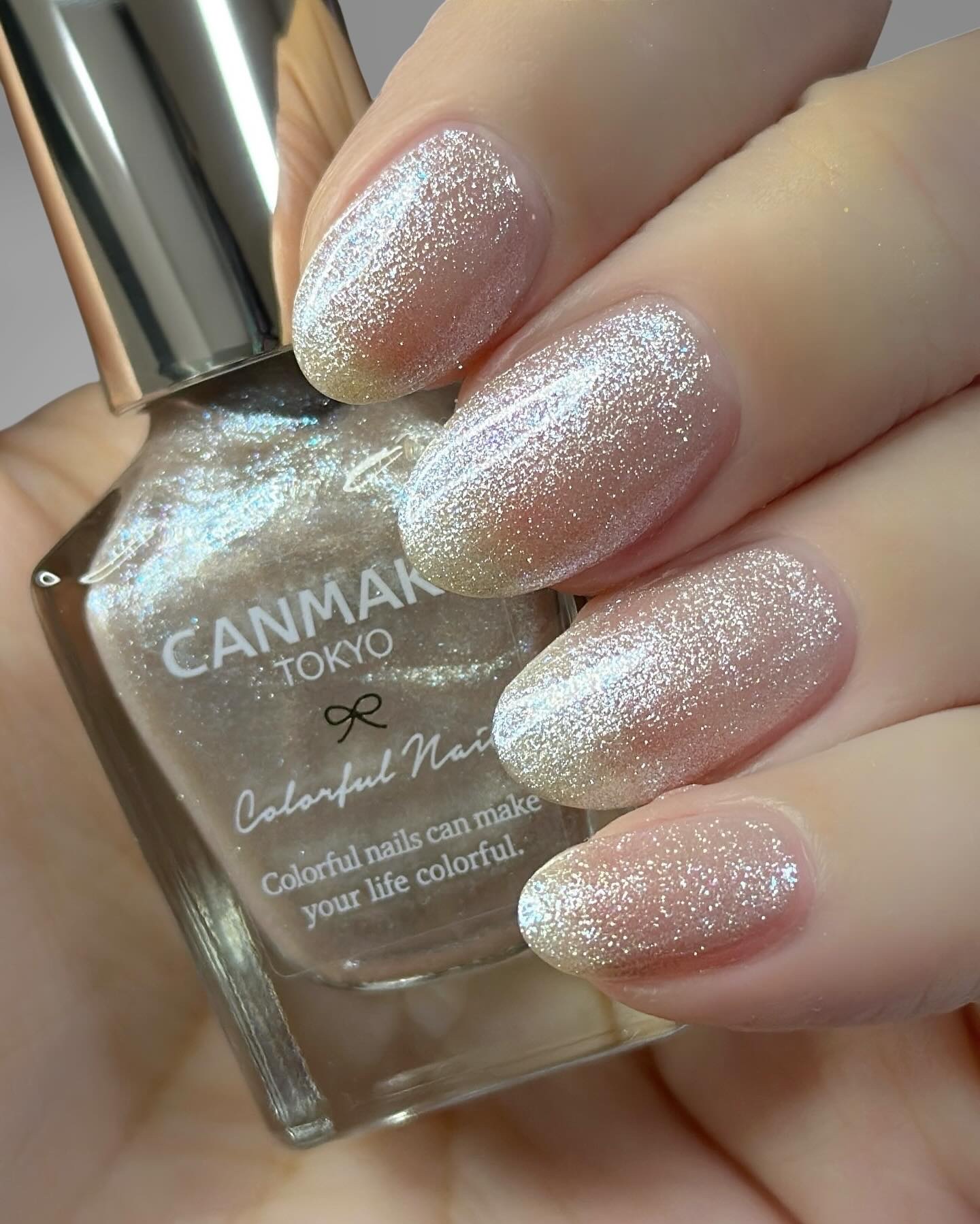 カラフルネイルズ N115 シェルフロート/キャンメイク/マニキュアを使ったクチコミ（1枚目）