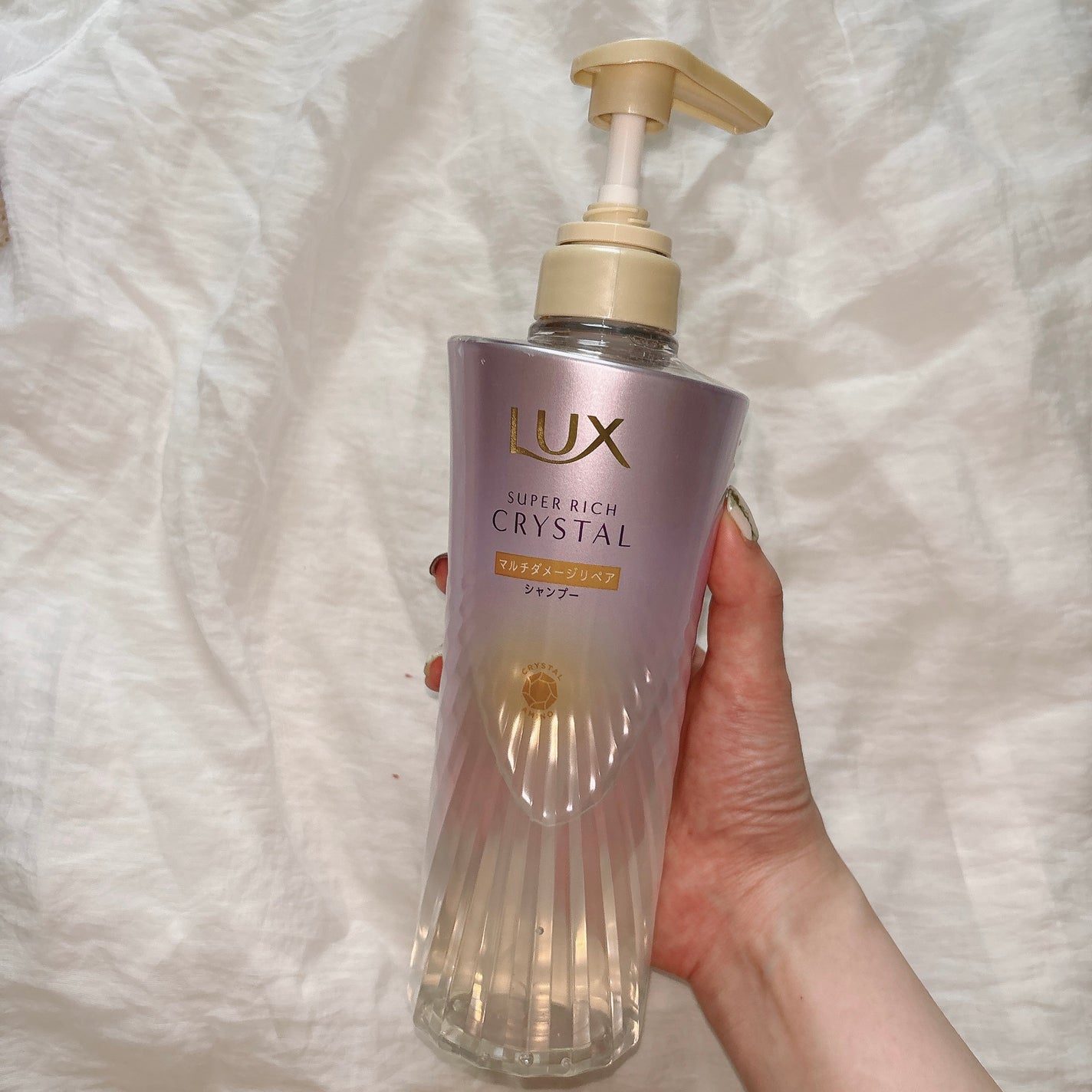 スーパーリッチクリスタル マルチダメージリペア シャンプー/トリートメント/LUX/市販シャンプーを使ったクチコミ(3枚目)