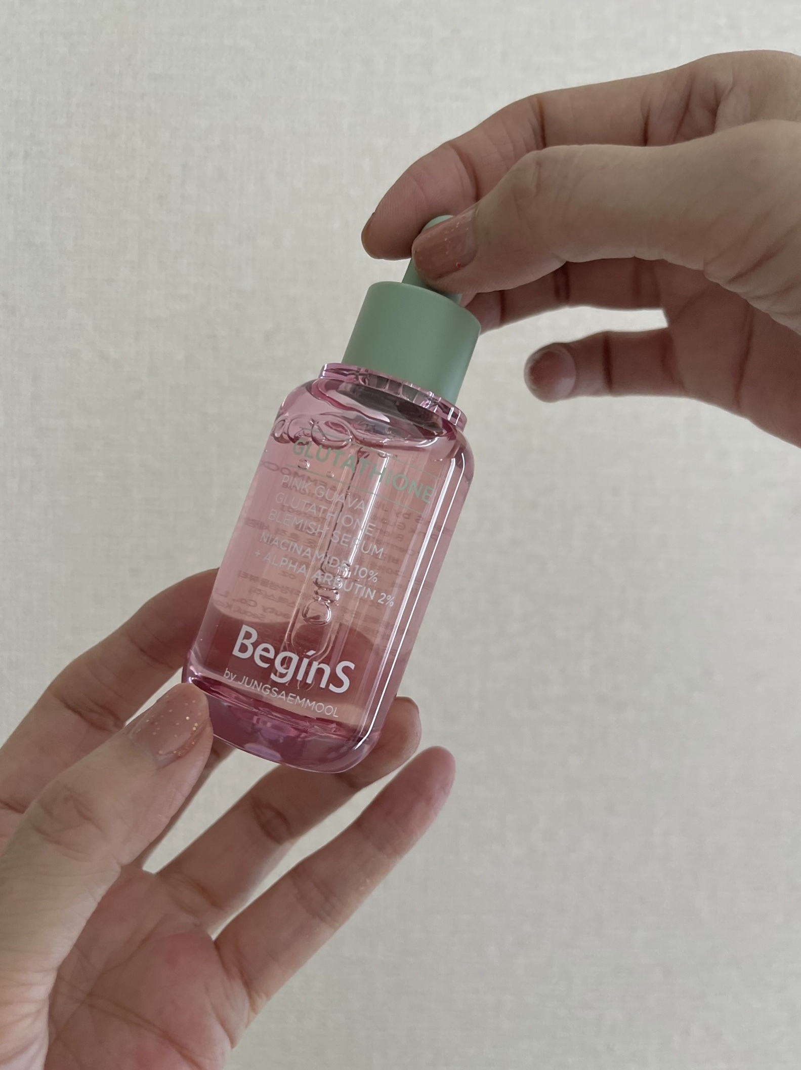 ビギンスバイジョンセンムルピンクGBセラム/BeginS by JUNGSAEMMOOL/美容液を使ったクチコミ（3枚目）