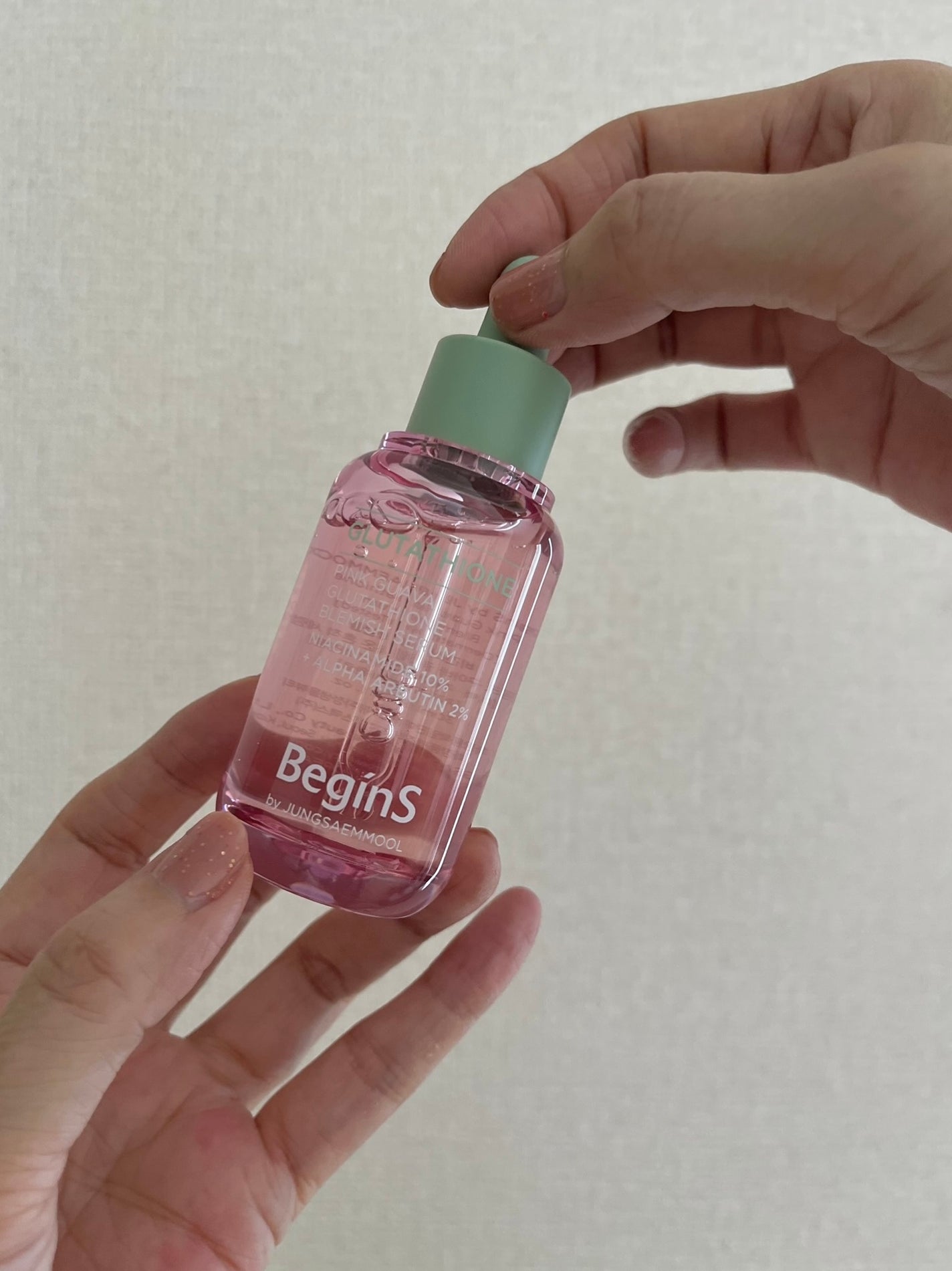Pink Guava Glutathione Blemish Serum/BeginS by JUNGSAEMMOOL/美容液を使ったクチコミ(3枚目)