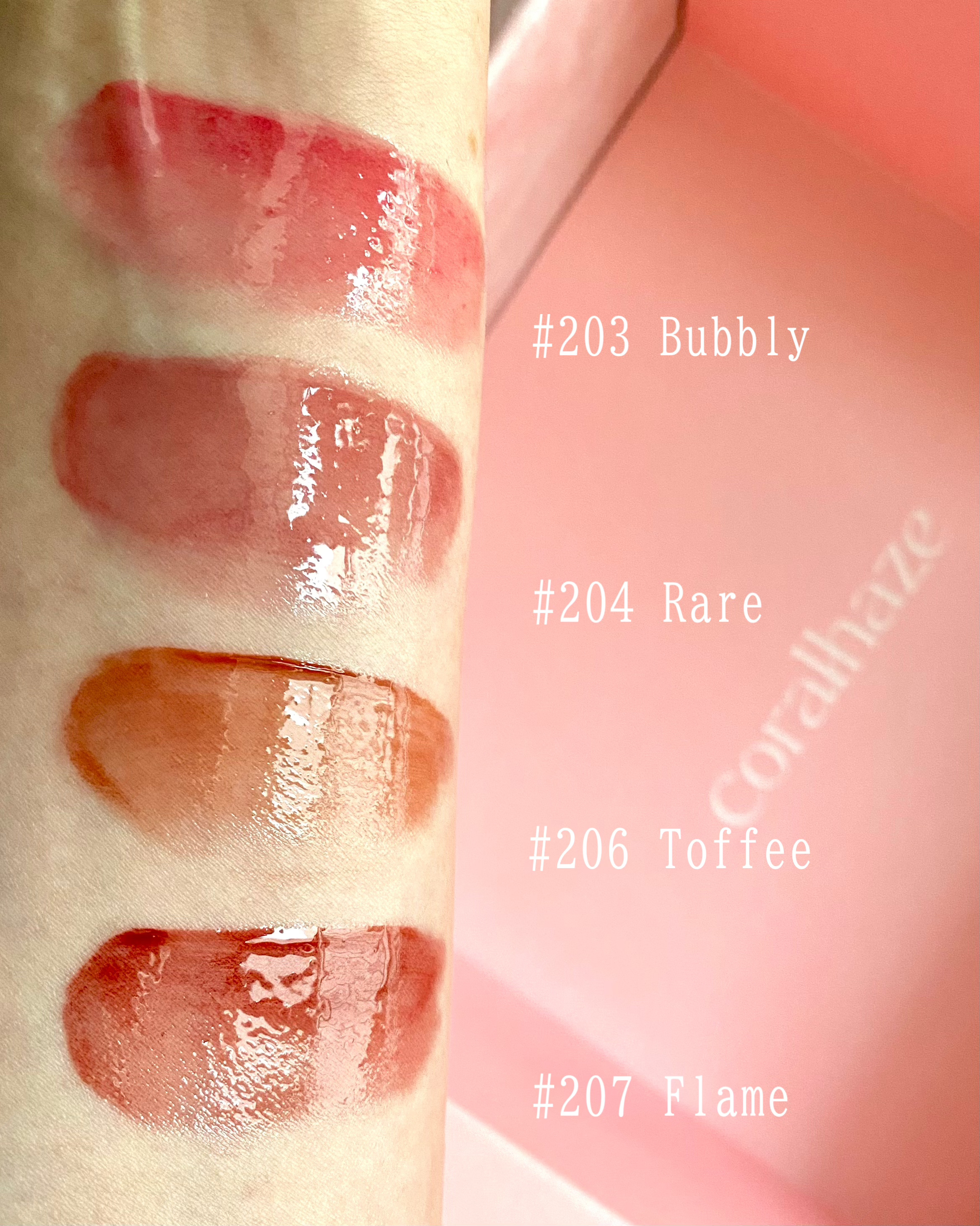 デュー ドロップ ティント/Coralhaze/リップティントを使ったクチコミ（3枚目）