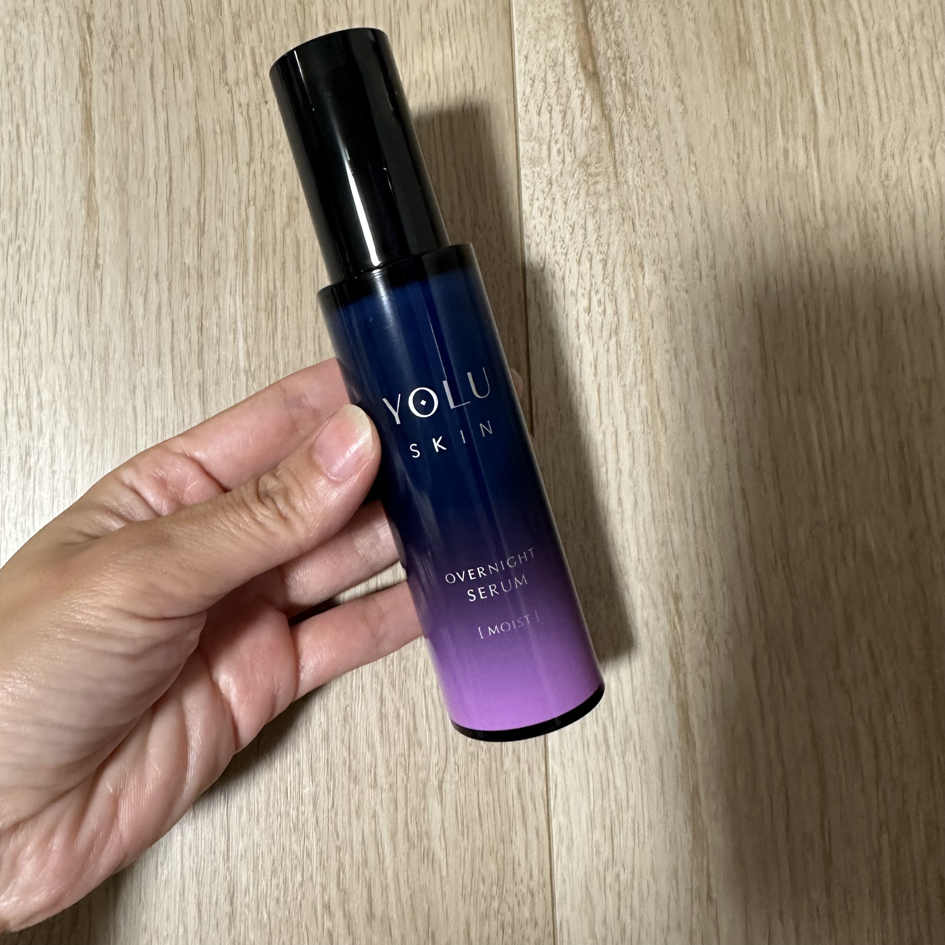 ヨル スキン オーバーナイトセラム モイスト/YOLU/美容液を使ったクチコミ（2枚目）