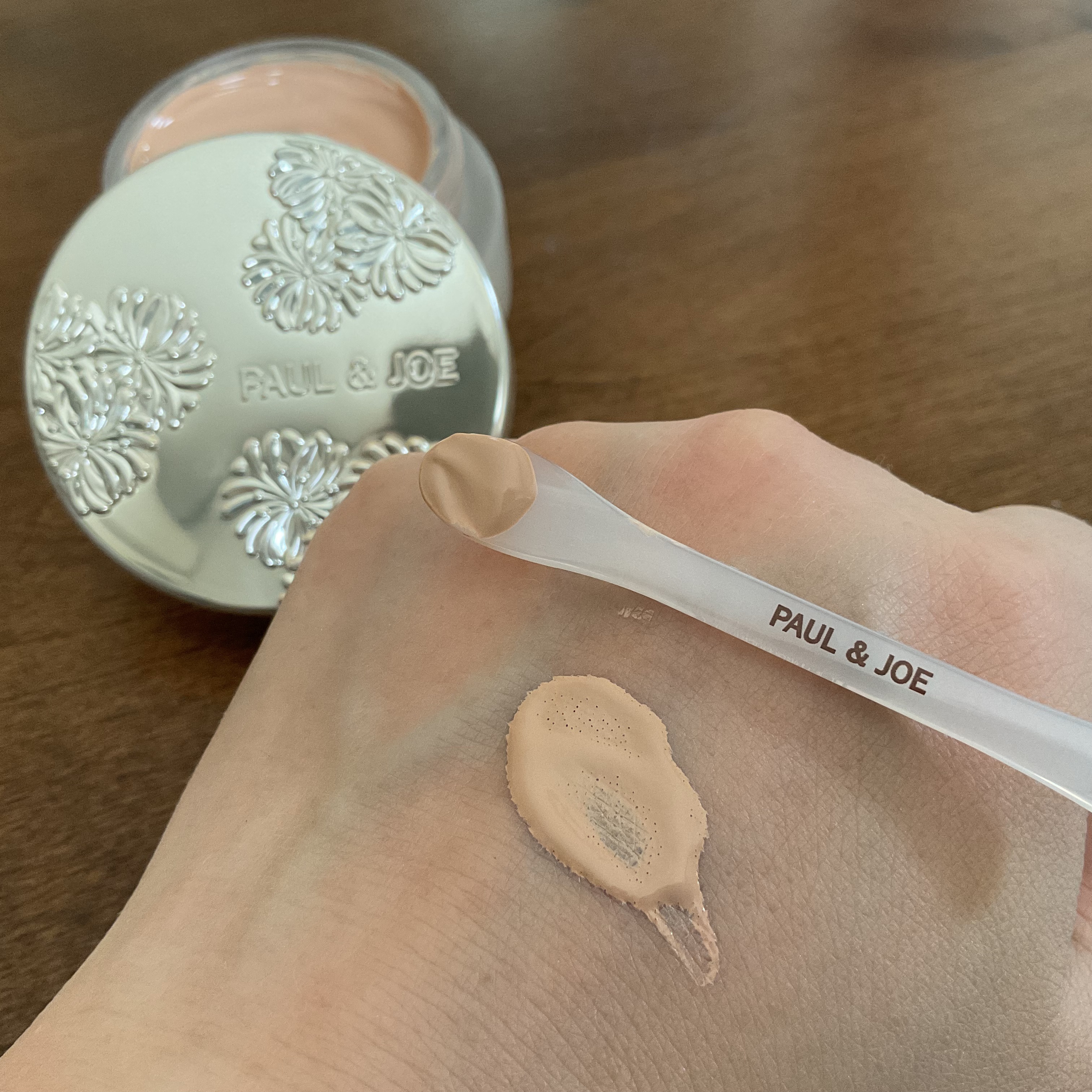 サブライム クリーム ファンデーション/PAUL &amp; JOE BEAUTE/クリーム・エマルジョンファンデーションを使ったクチコミ（2枚目）