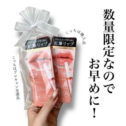 キスミー フェルム 紅筆リップグロウ 04 ウォームフィグ/キスミー フェルム/口紅の画像