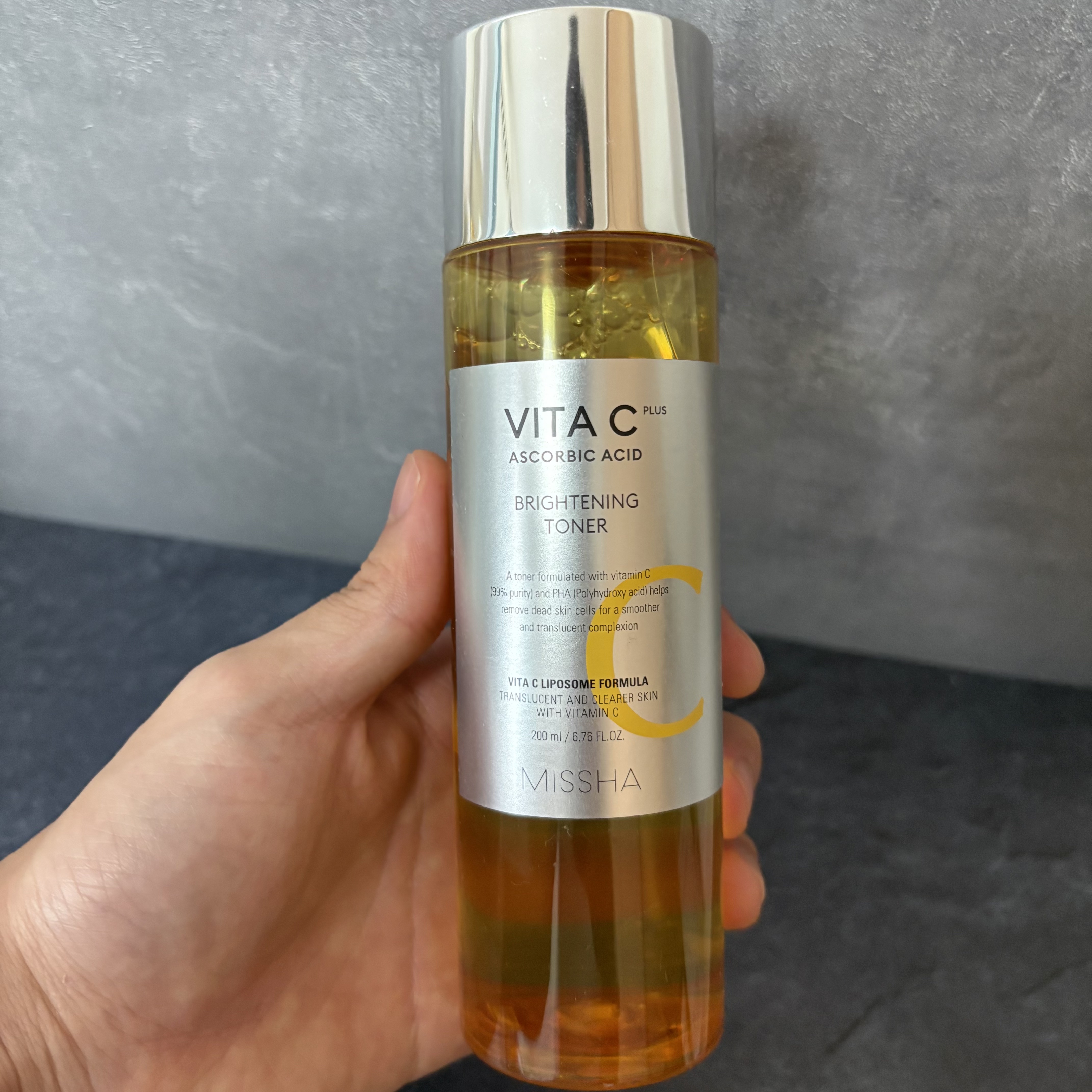 MISSHA ビタシープラス 化粧水のクチコミ「くすみに◎個人的にはニキビが出来やすかった💦

▷MISSHA ビタシープラス 化粧水

#韓.....」（1枚目）