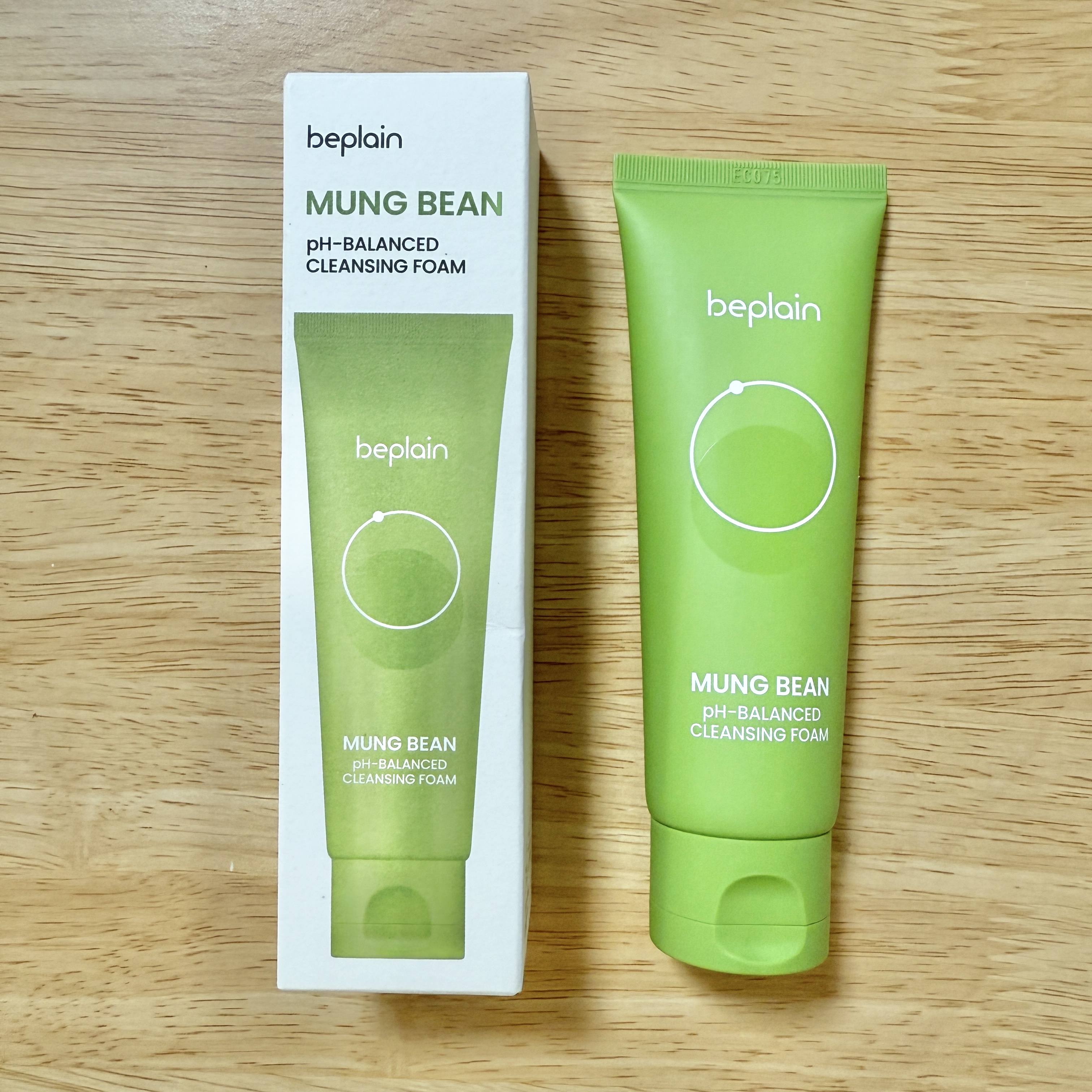緑豆弱酸性洗顔フォーム/beplain/洗顔フォームを使ったクチコミ（1枚目）