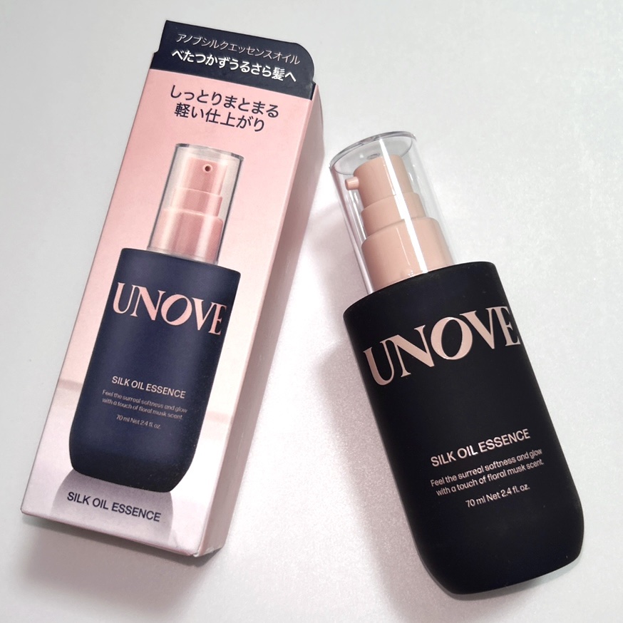 アノブ シルクオイルエッセンス/UNOVE/ヘアオイルを使ったクチコミ（1枚目）