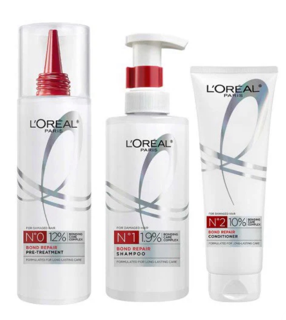 ロレアル パリ ボンド リペア シャンプー／コンディショナー/ロレアル パリ/市販シャンプーを使ったクチコミ（1枚目）