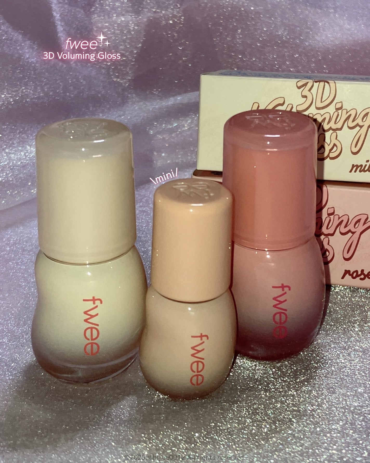 フィー 3Dボリューミンググロス/fwee/リップグロスを使ったクチコミ(2枚目)