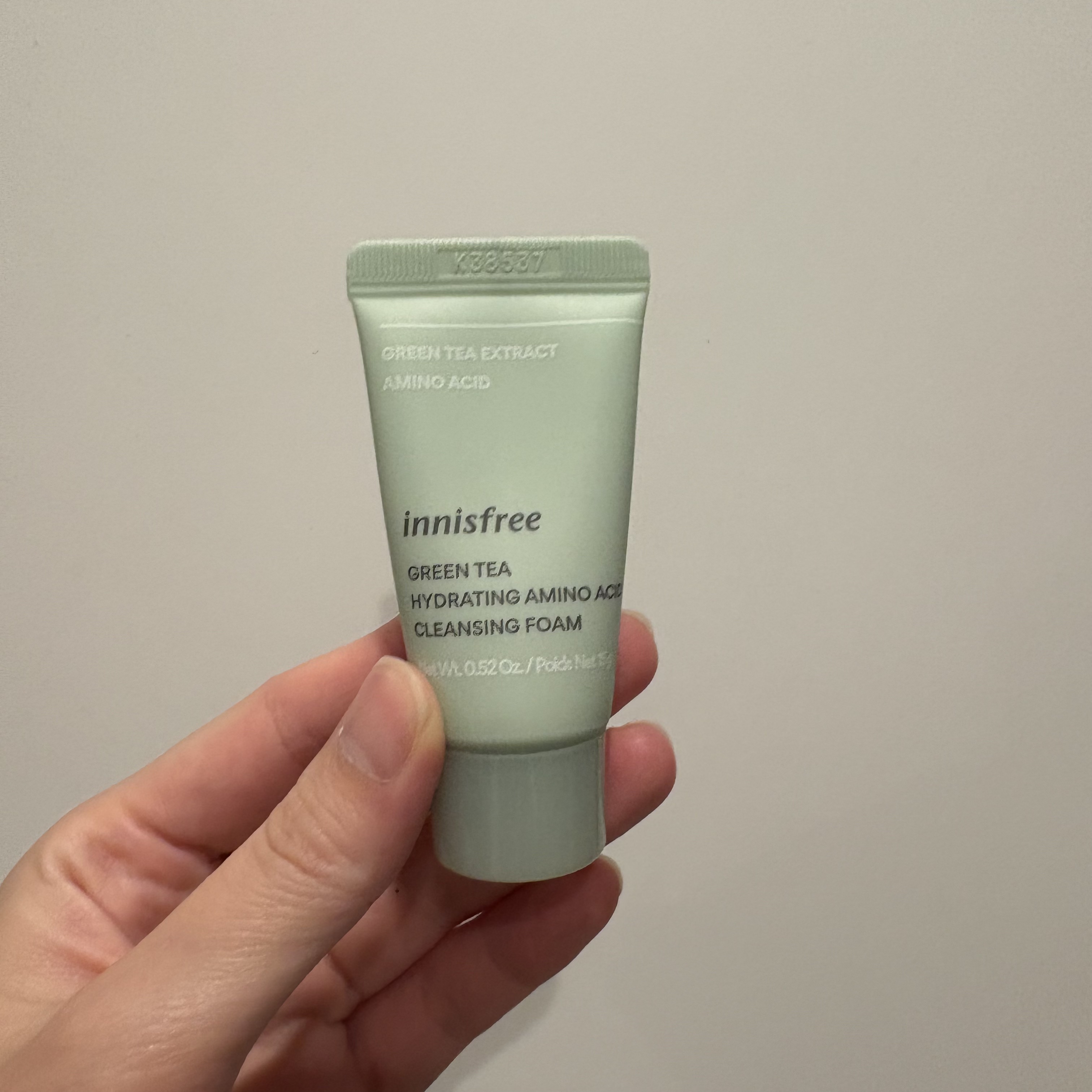 innisfree グリーンティー アミノ　フォームクレンザーのクチコミ「 #メモ
 #サンプル..」（1枚目）