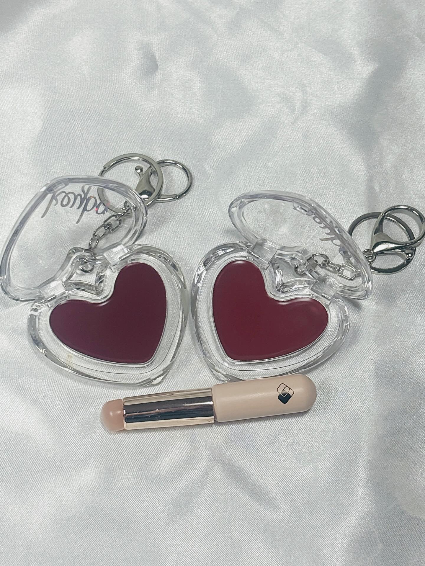 ハートキーリング リップ＆チーク/keybo/口紅を使ったクチコミ（2枚目）