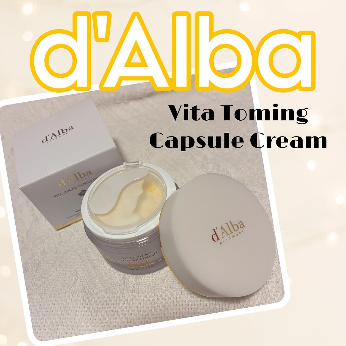 @dalba_japan さんより商品提供です🫶

ダルバ
VTCクリーム

愛用中のダルバシリーズ💛
濃密クリームがお肌をつつんでくれます✨
ビタミンが詰まったぷちぷちもはいってる🥹

さすが、安定のダルバです！

香りはシトラスの