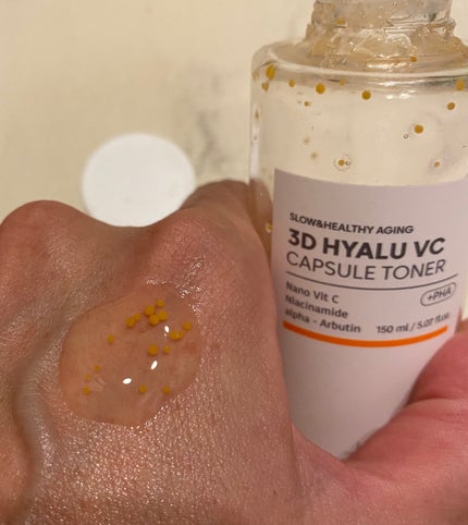 3DヒアルVC カプセルトナー/TARAJU/化粧水を使ったクチコミ(2枚目)
