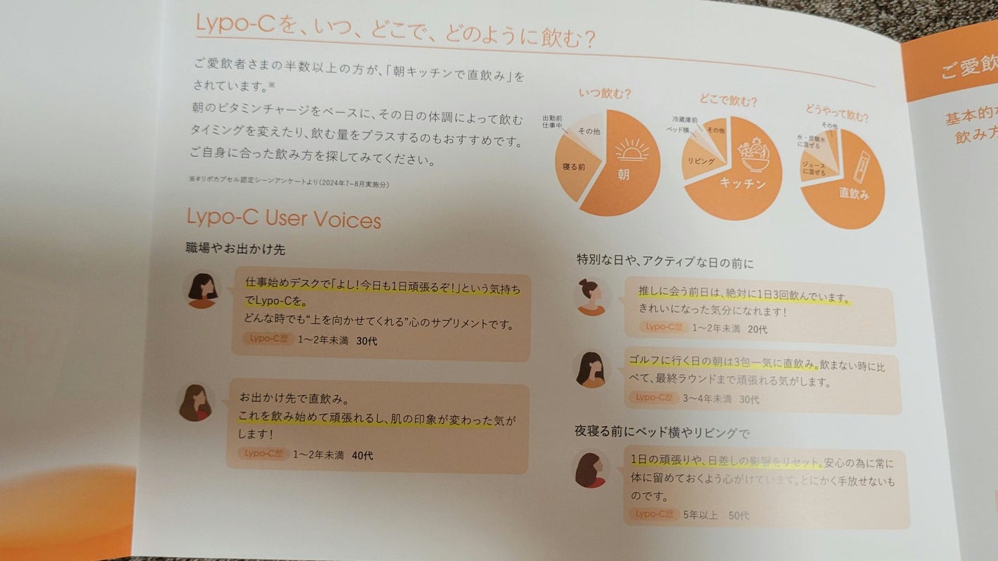 リポカプセルビタミンC/SPIC/美容サプリメントを使ったクチコミ(8枚目)