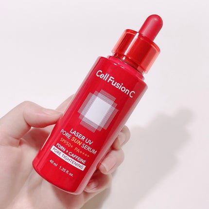 Cell Fusion C レーザーUVポアサンセラム/Cell Fusion C(セルフュージョンシー)/日焼け止めローションを使ったクチコミ(5枚目)