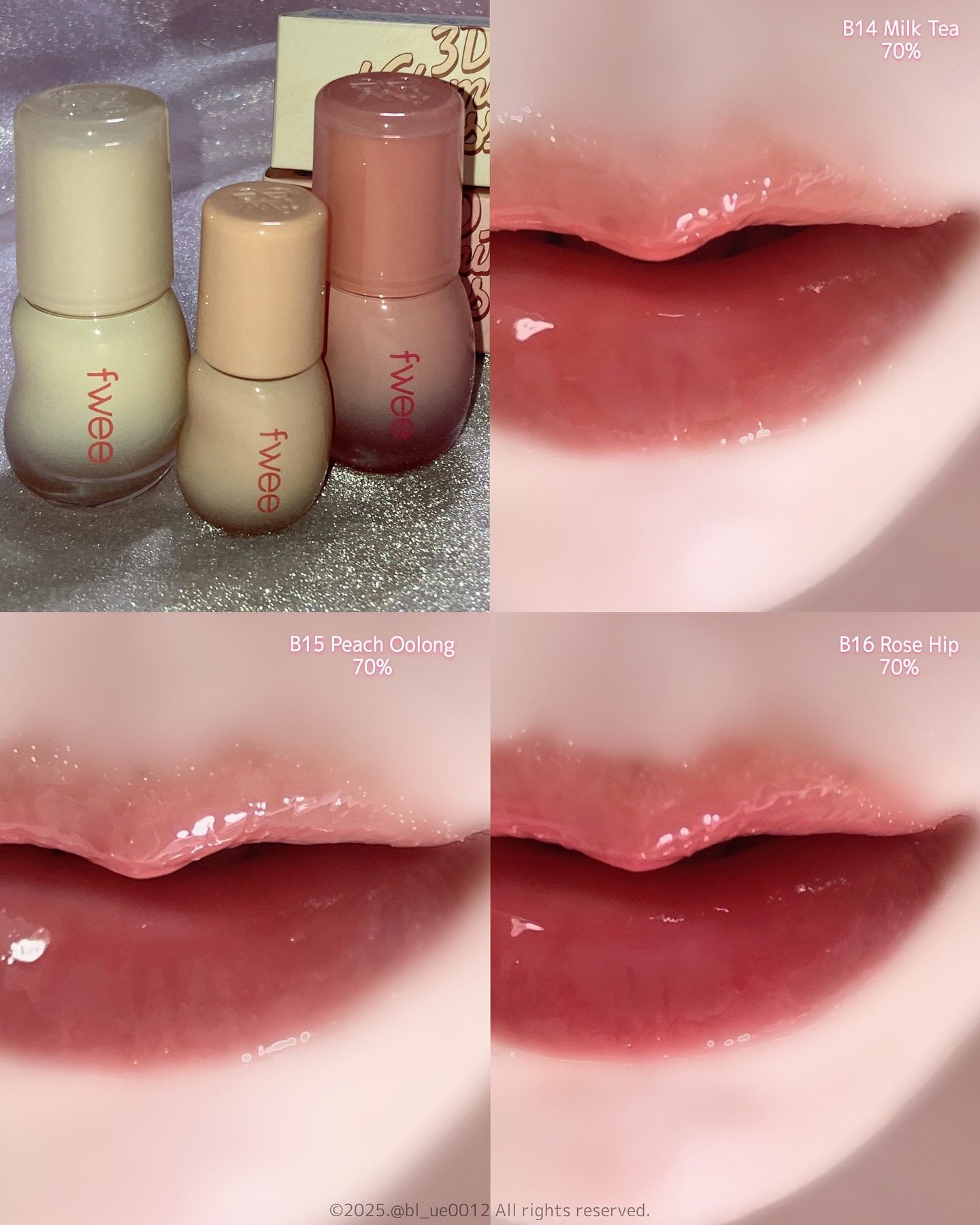 フィー 3Dボリューミンググロス/fwee/リップグロスを使ったクチコミ（3枚目）