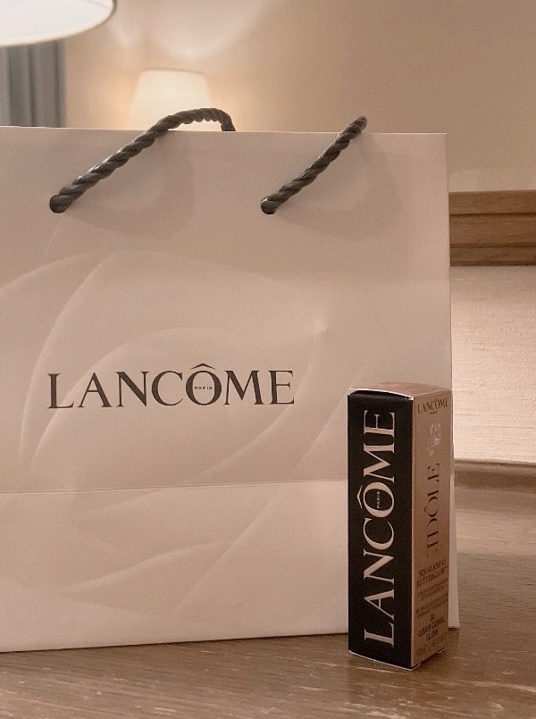 イドル リップ バターグロウ 30 LISA'S CORAL GLOW/LANCOME/口紅を使ったクチコミ（1枚目）