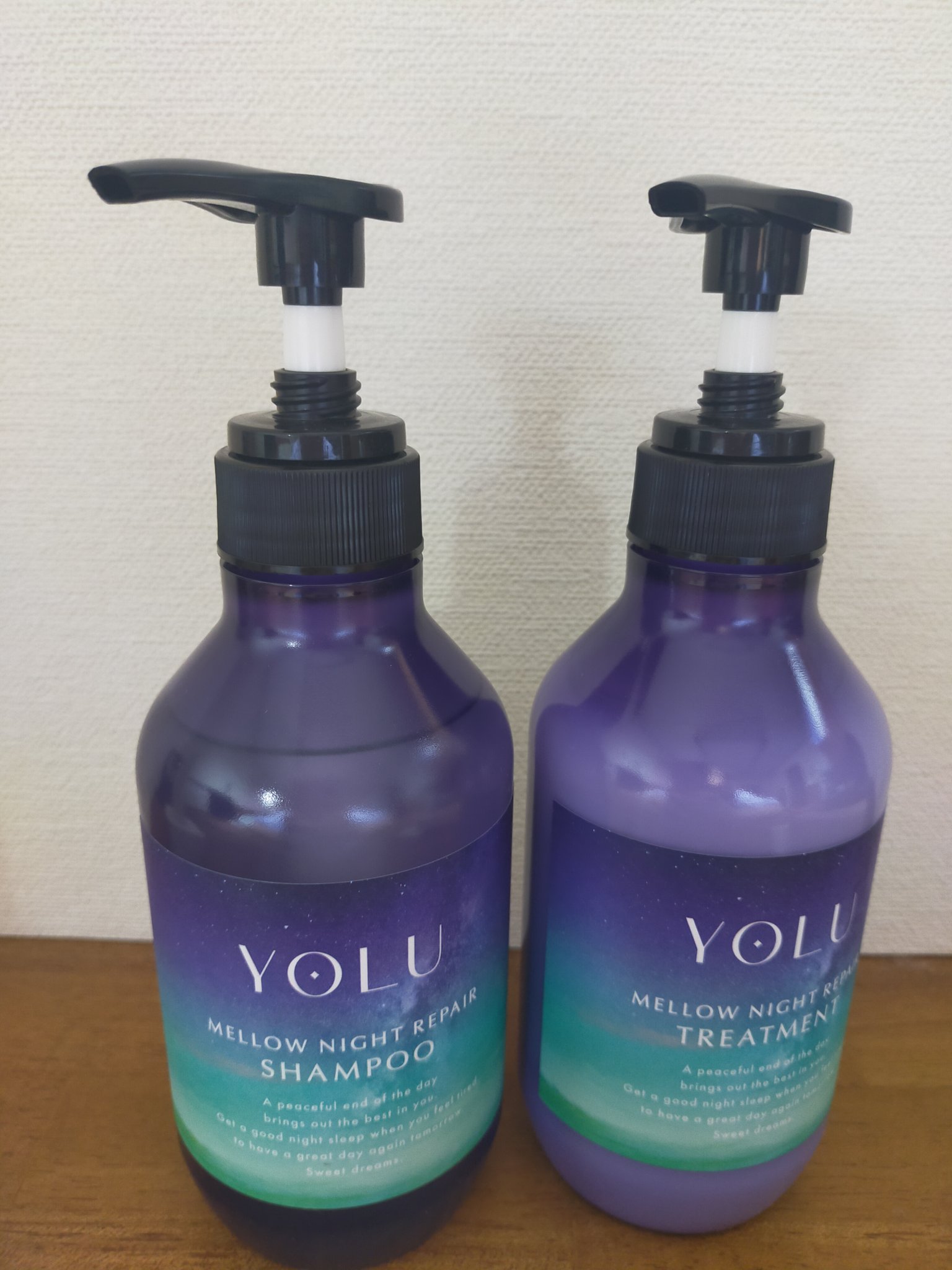 ヨル　メロウナイトリペアシャンプー/トリートメント/YOLU/市販シャンプーを使ったクチコミ（1枚目）