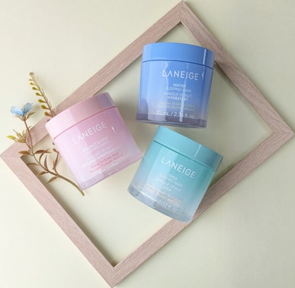 バウンシースリーピングマスク/LANEIGE/フェイスクリームを使ったクチコミ(2枚目)