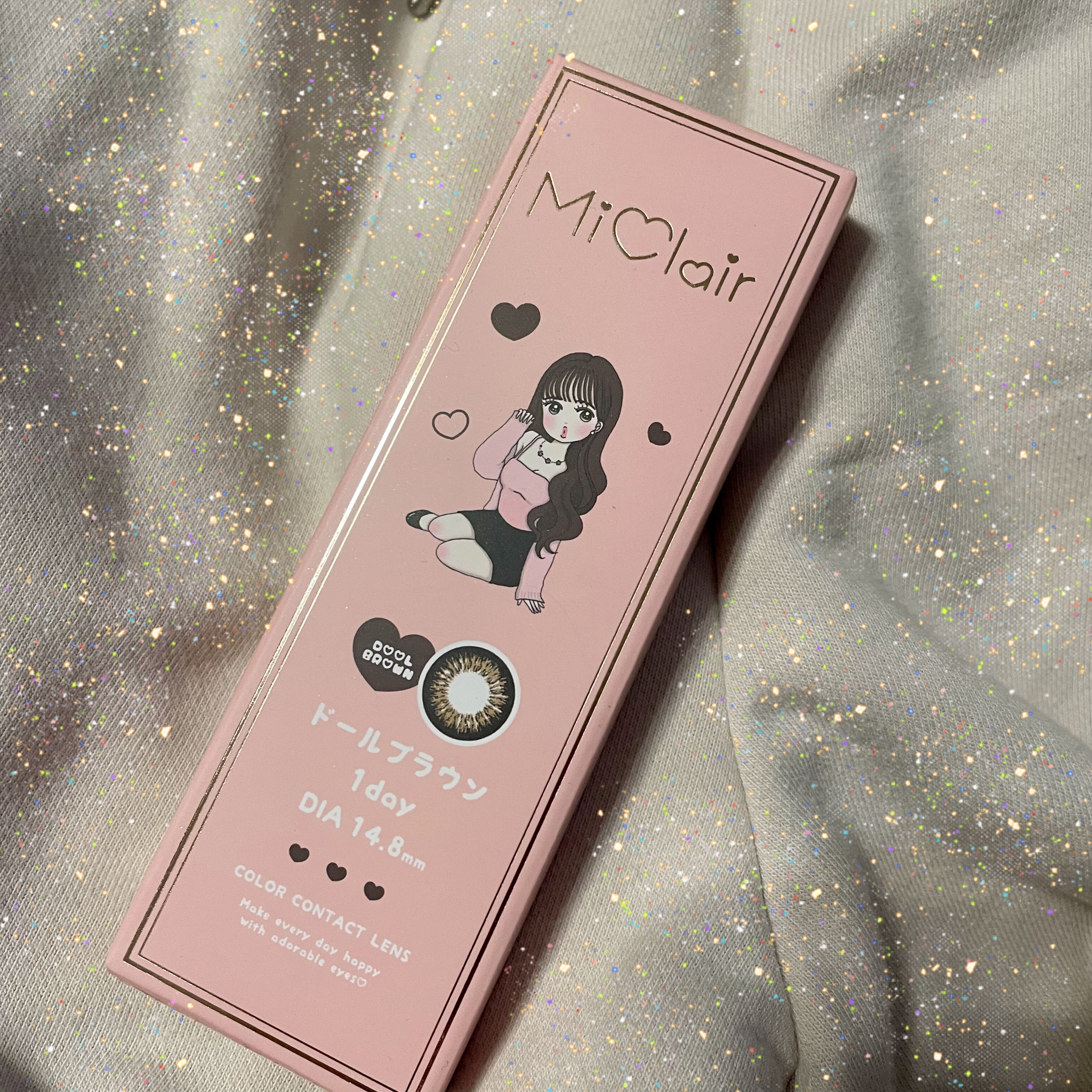 MiClair/MiClair/ワンデー（１DAY）カラコンを使ったクチコミ（1枚目）