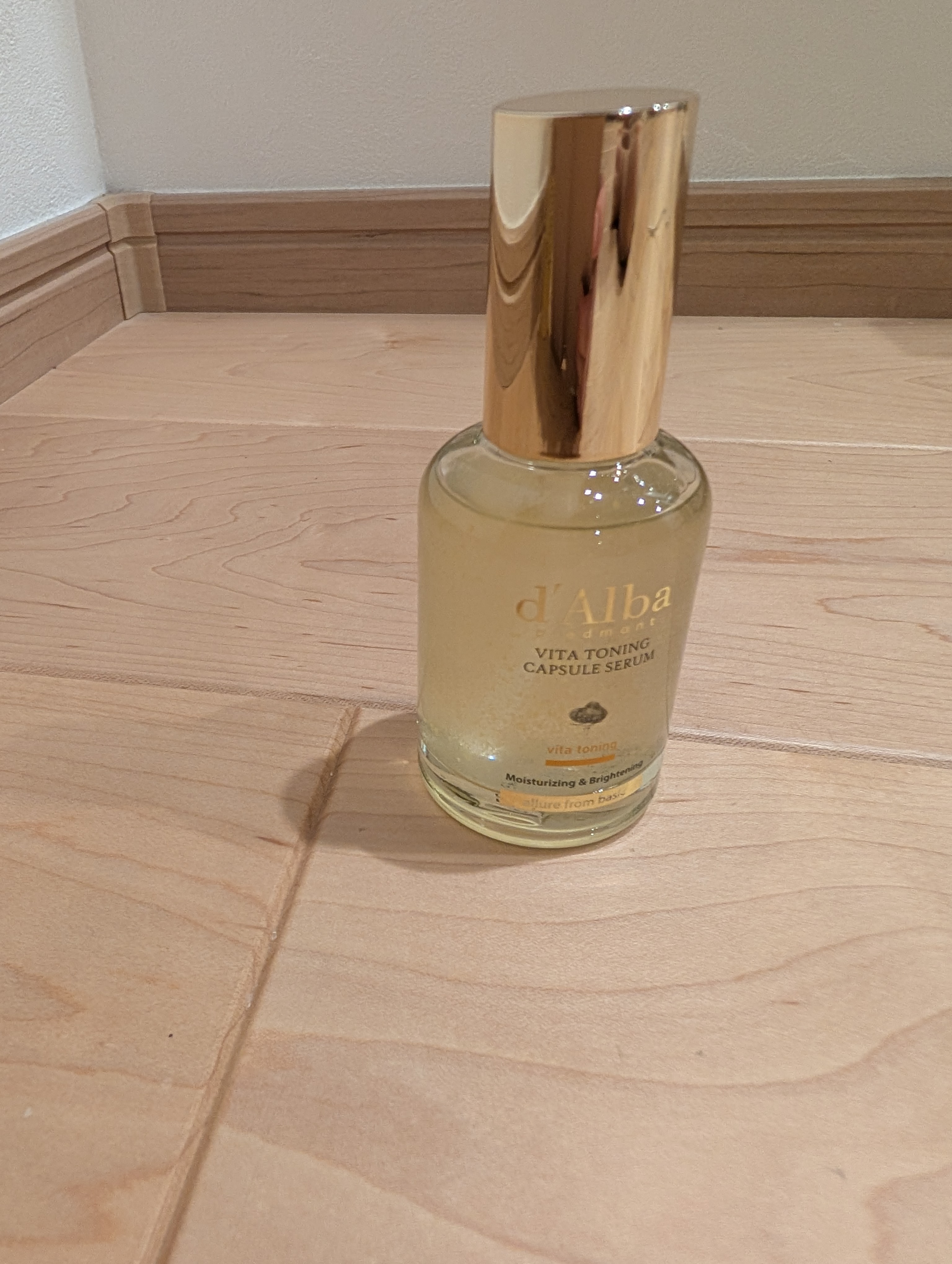 ビタトーニングカプセルセラム 50ml/ダルバ/美容液を使ったクチコミ（1枚目）