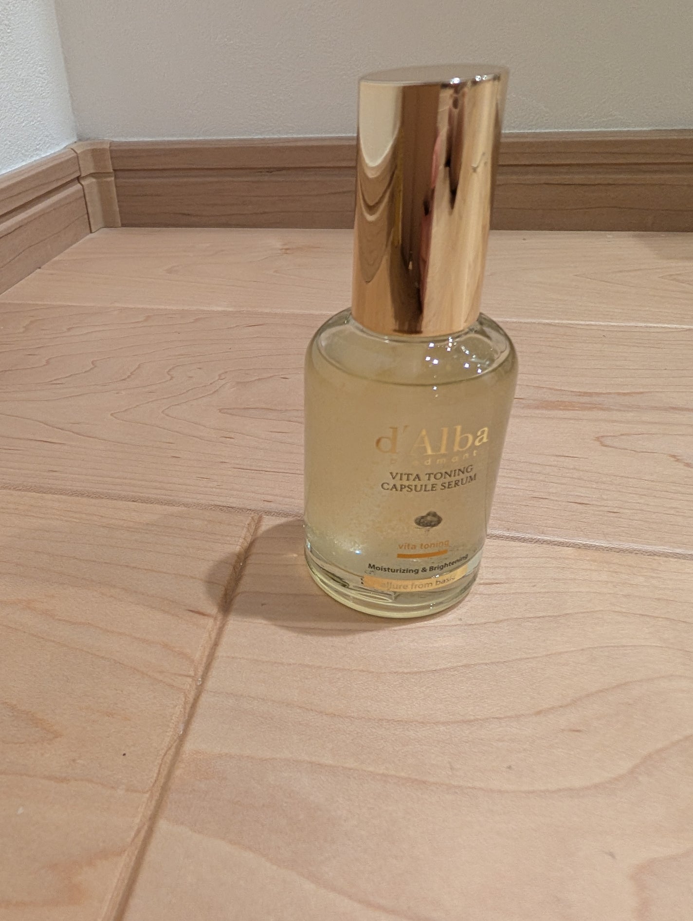 ビタトーニングカプセルセラム/ダルバ/美容液を使ったクチコミ(1枚目)