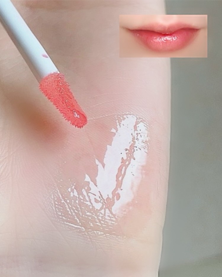 キスミー　フェルム　ヒアルガラスリップ/キスミー フェルム/リップグロスを使ったクチコミ（2枚目）