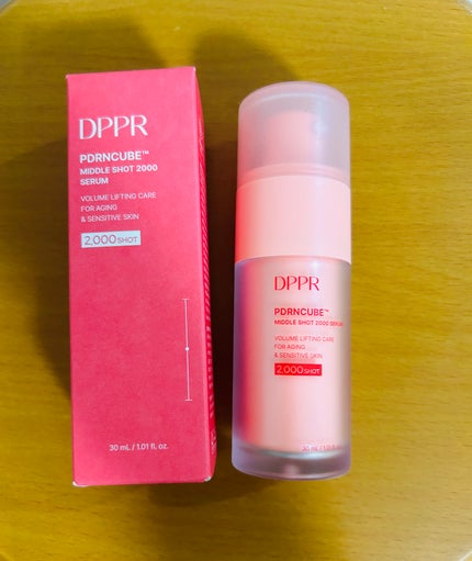 PDRNキューブミドルショット2000セラム/DPPR/美容液を使ったクチコミ(1枚目)