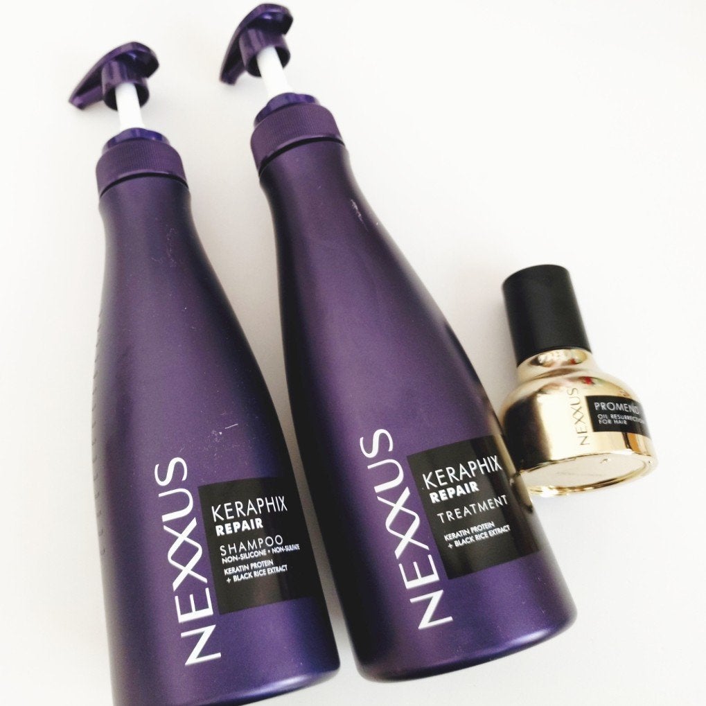 ケラフィックスリペア シャンプー・トリートメント/NEXXUS(ネクサス)/市販シャンプーを使ったクチコミ(1枚目)