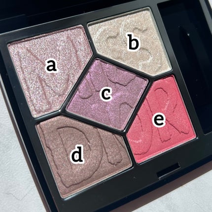 ディオールショウ サンク クルール(ミス ディオール コレクション 限定品)/Dior/アイシャドウを使ったクチコミ(2枚目)