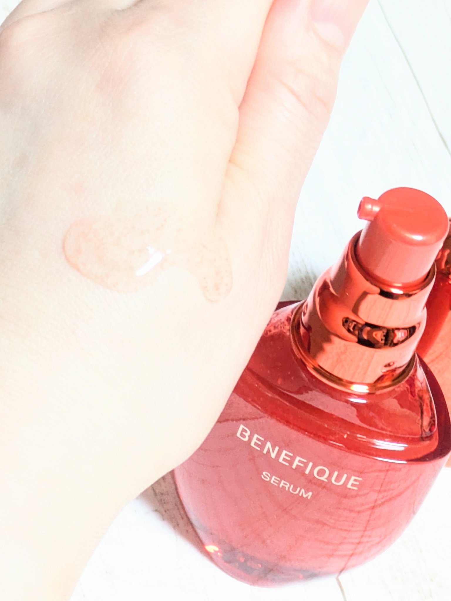 ベネフィーク セラム/BENEFIQUE/美容液を使ったクチコミ（3枚目）