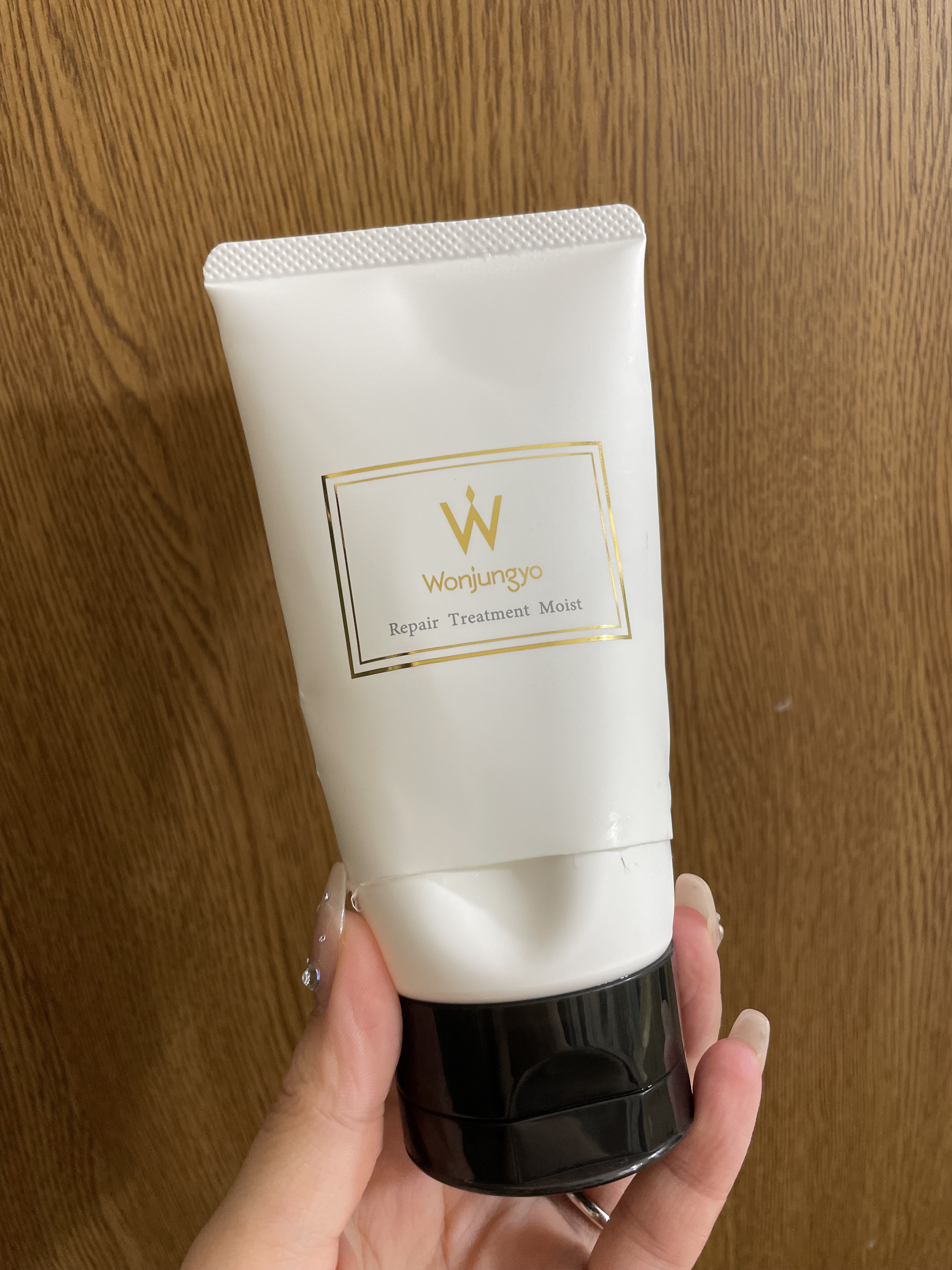 ウォンジョンヨ リペアシャンプー モイスト／リペアトリートメント モイスト リペアトリートメント モイスト/Wonjungyo/市販シャンプーを使ったクチコミ（1枚目）