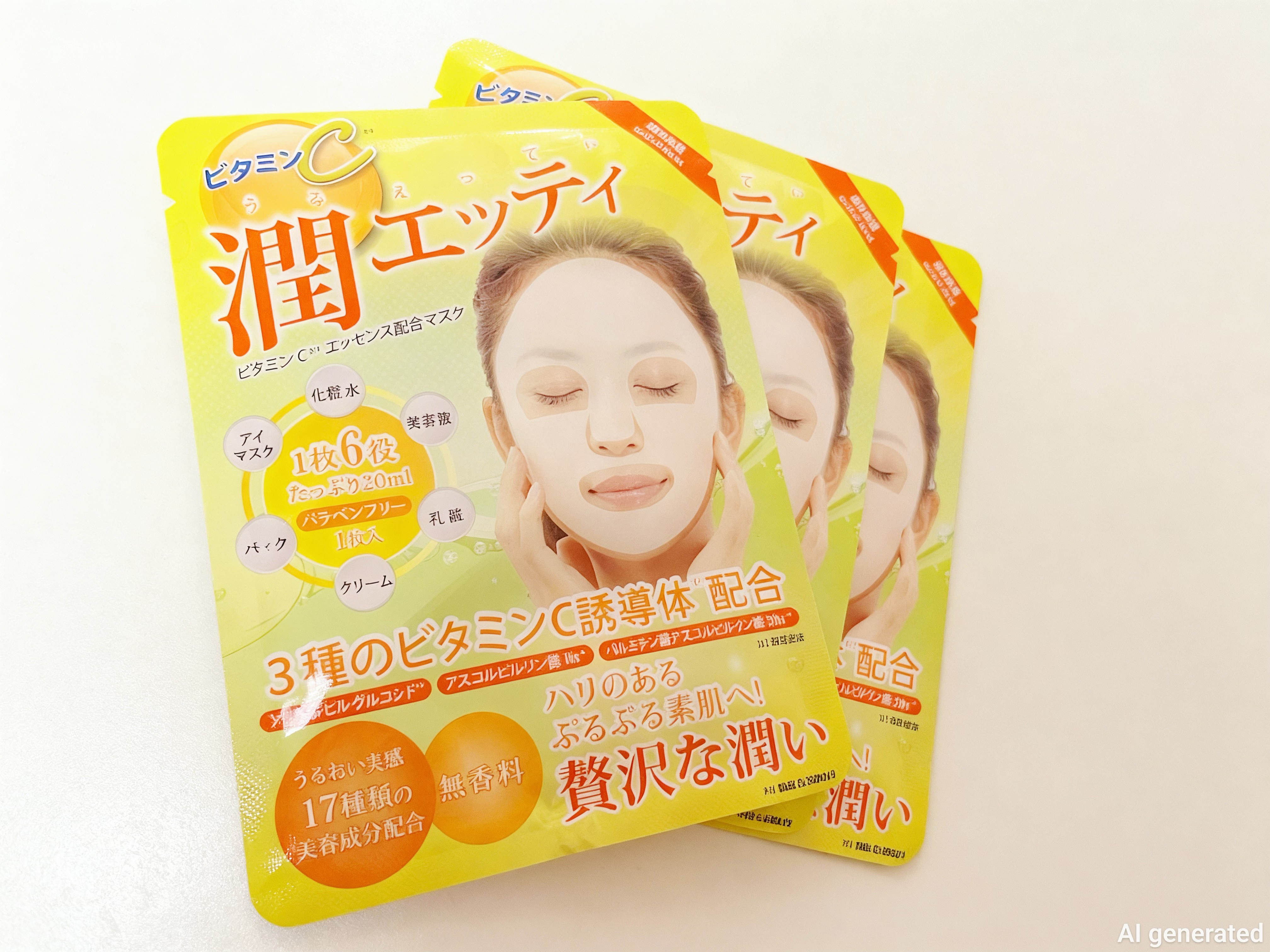 潤エッティモイストマスク/安心健康ライフ/シートマスク・パックを使ったクチコミ（1枚目）