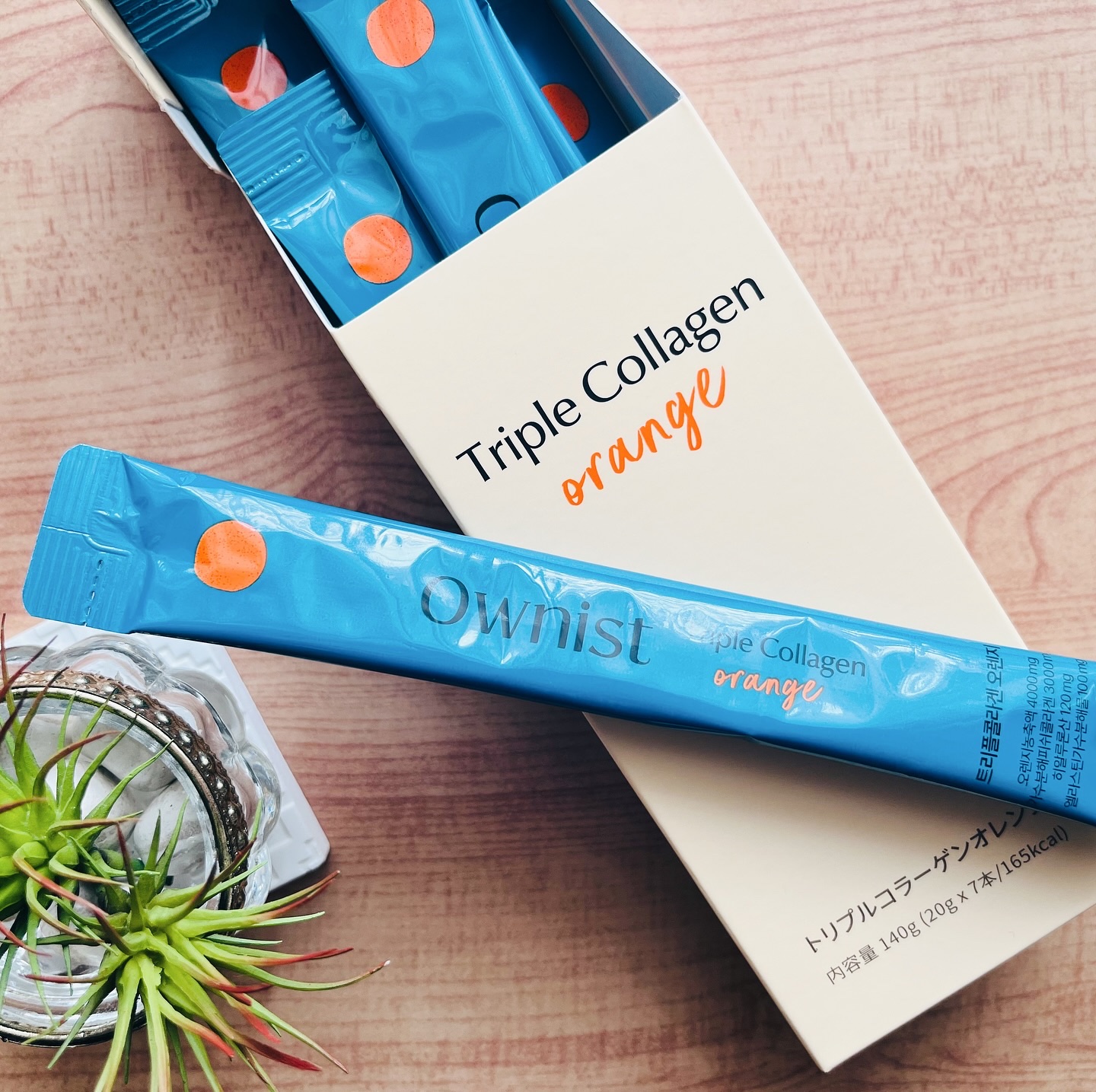 トリプルコラーゲン オレンジ/Ownist/美容サプリメントを使ったクチコミ（3枚目）