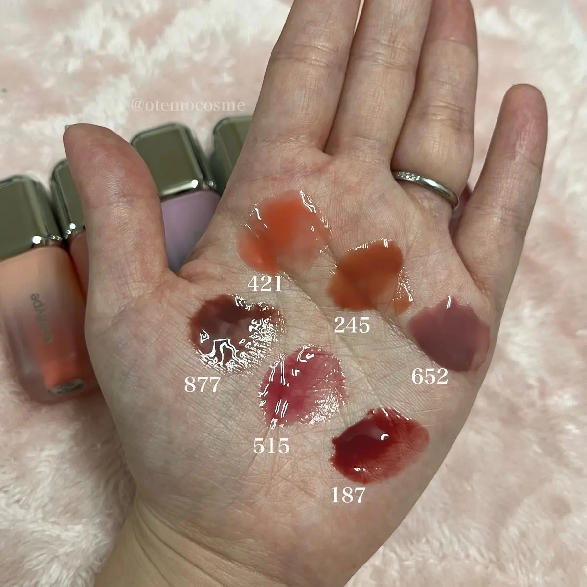 アンシーン バルーンティント 187 オールアワーズ/Oddtype/リップティントを使ったクチコミ（2枚目）