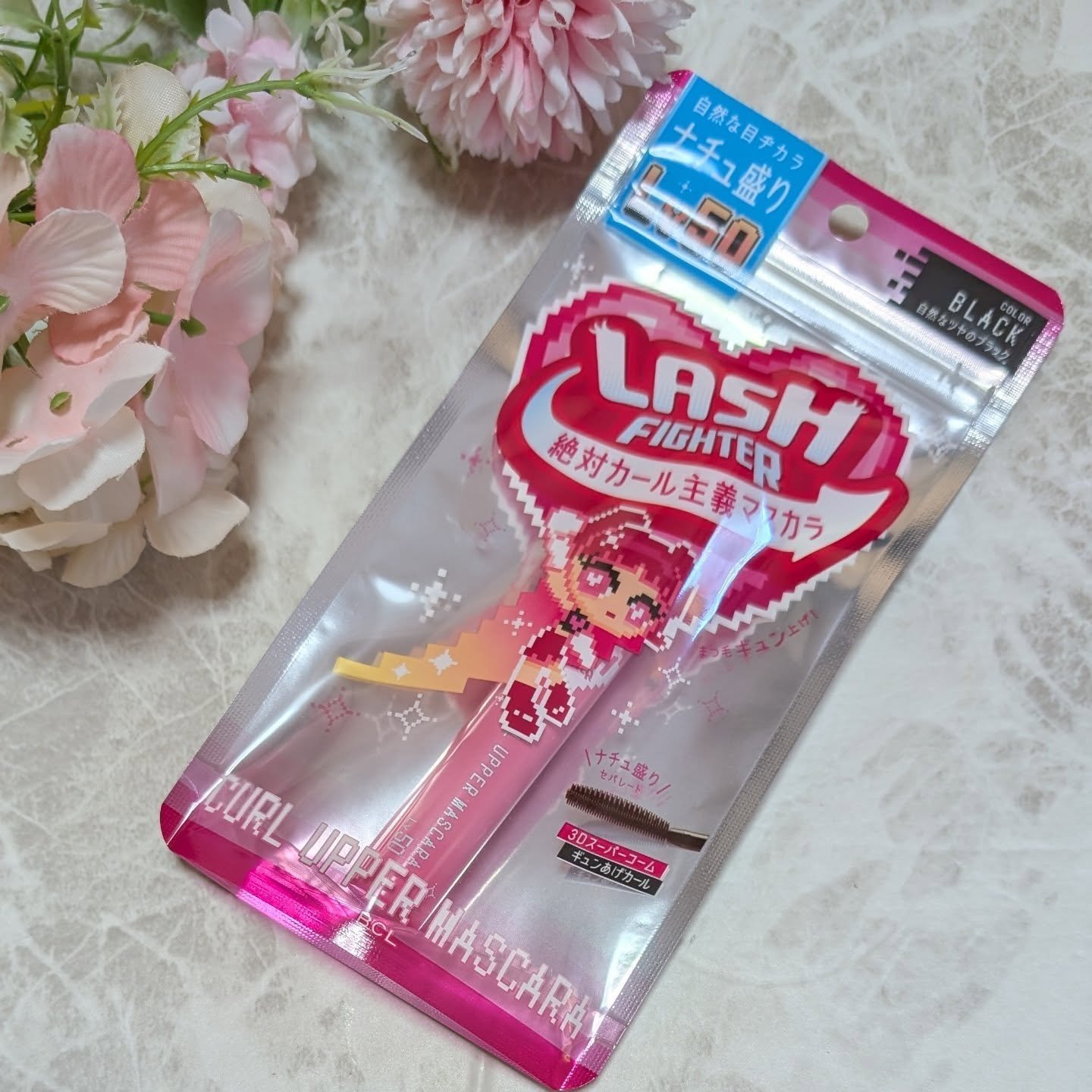 ラッシュファイター　カールアッパーマスカラ　Lv50/ラッシュファイター/マスカラを使ったクチコミ（1枚目）