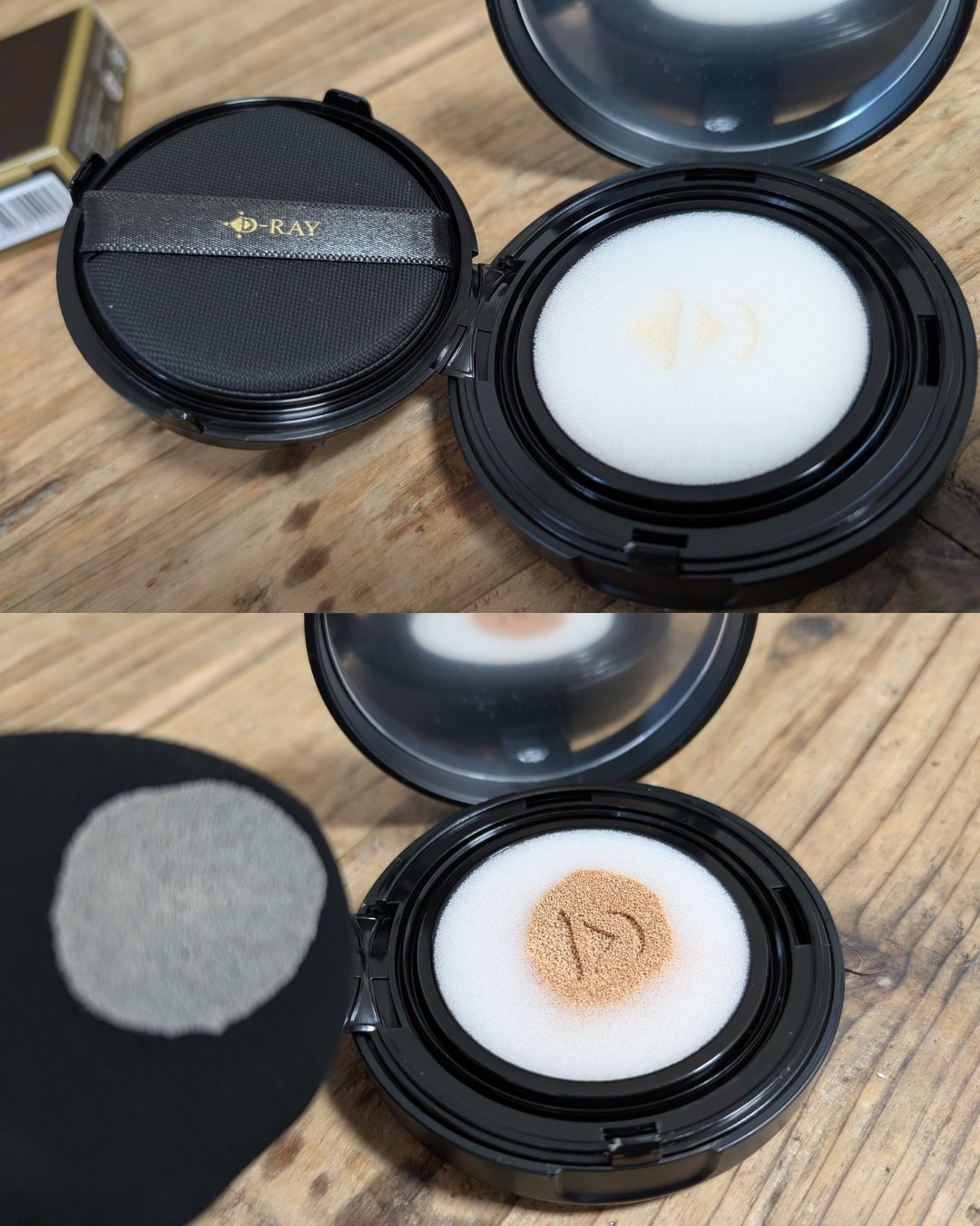 D-クッションファンデーション/D-RAY/クッションファンデーションを使ったクチコミ（2枚目）