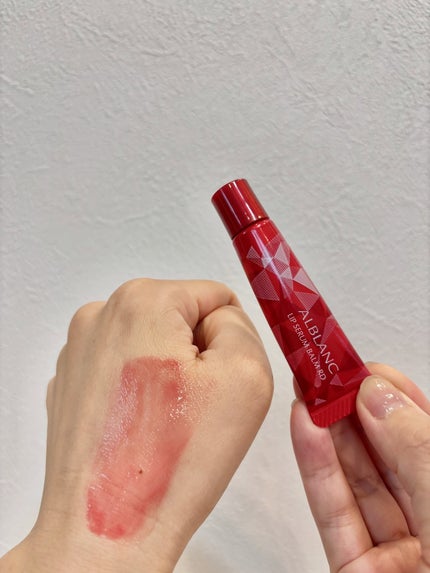 candy3ks on LIPS 「⚪️ALBLANCリップセラムバームRD唇の血色感に着目した数..」(5枚目)