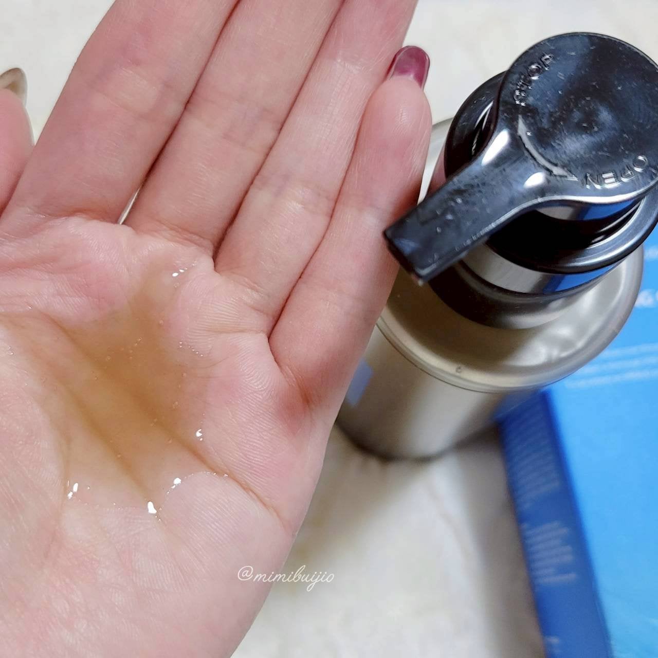 ディープメルティングマッドポアクレンジングオイル/BRMUD/オイルクレンジングを使ったクチコミ(2枚目)