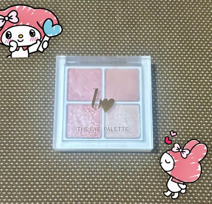 THE アイパレR/b idol/アイシャドウパレットを使ったクチコミ(1枚目)