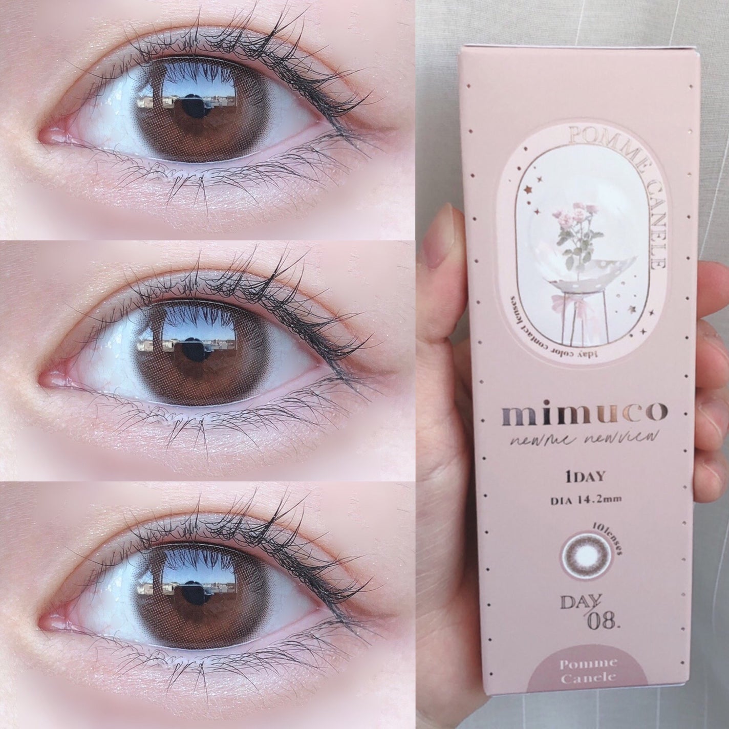 mimuco 1day/mimuco/ワンデー(1DAY)カラコンを使ったクチコミ(4枚目)