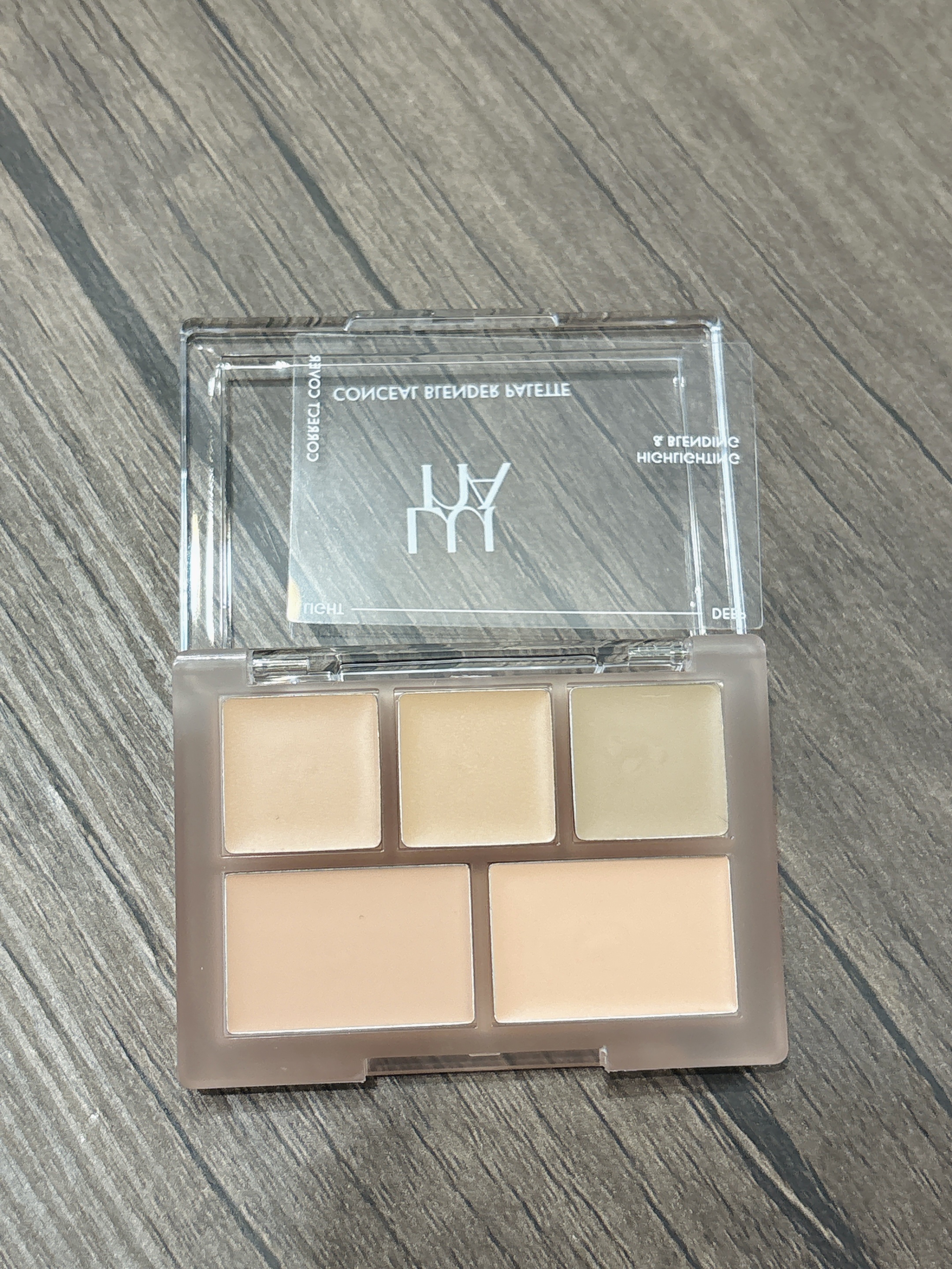 コンシールブレンダーパレット 04 パーフェクトカバーミディアム/LUNA/パレットコンシーラーを使ったクチコミ（2枚目）